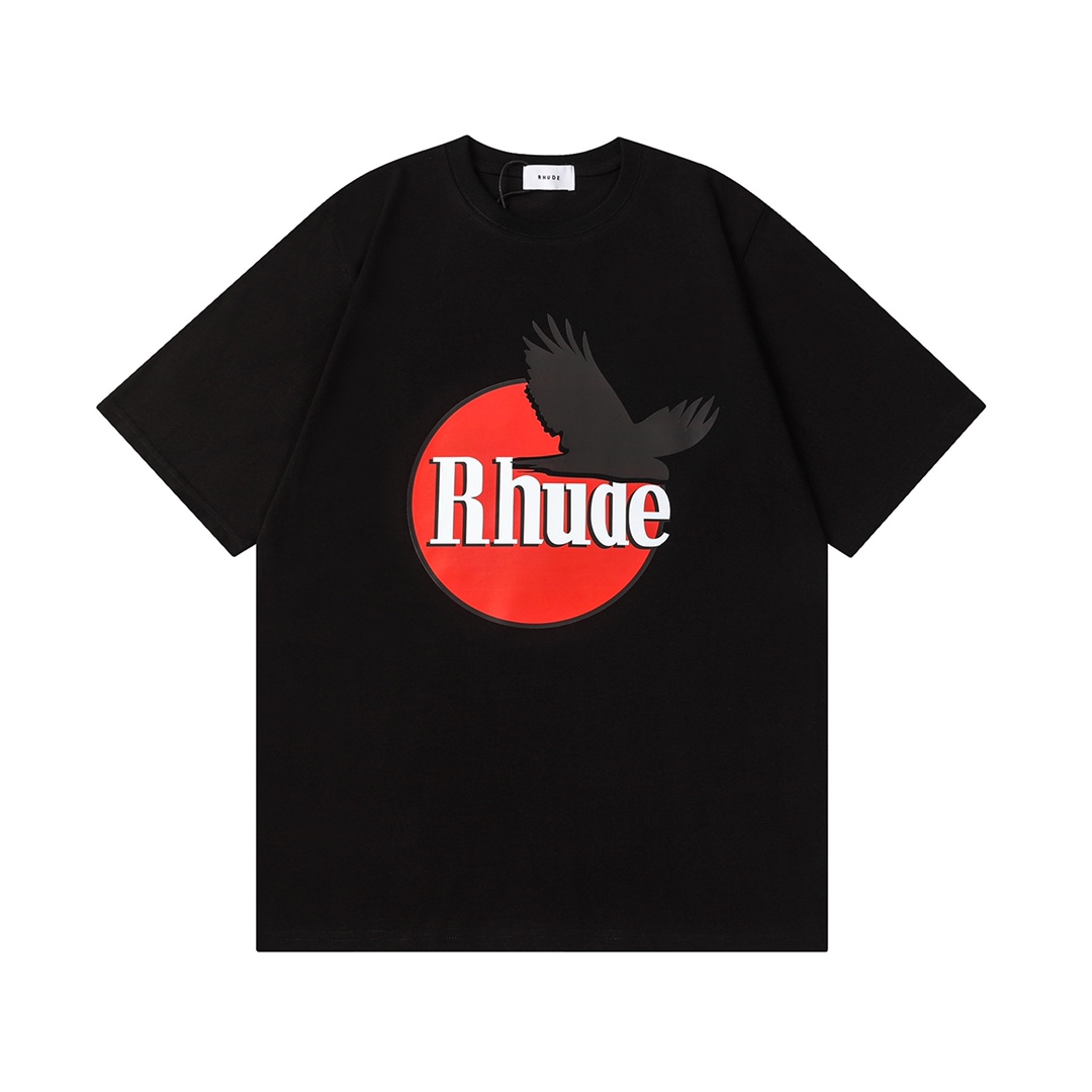 Rhude Eagle Logo Tee  - DopestKickz