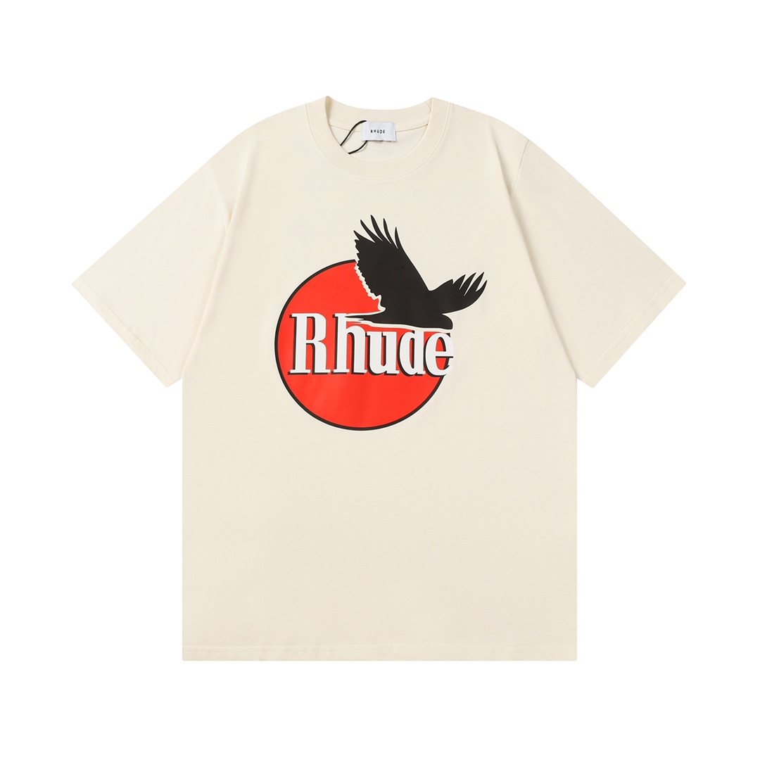 Rhude Eagle Logo Tee  - DopestKickz