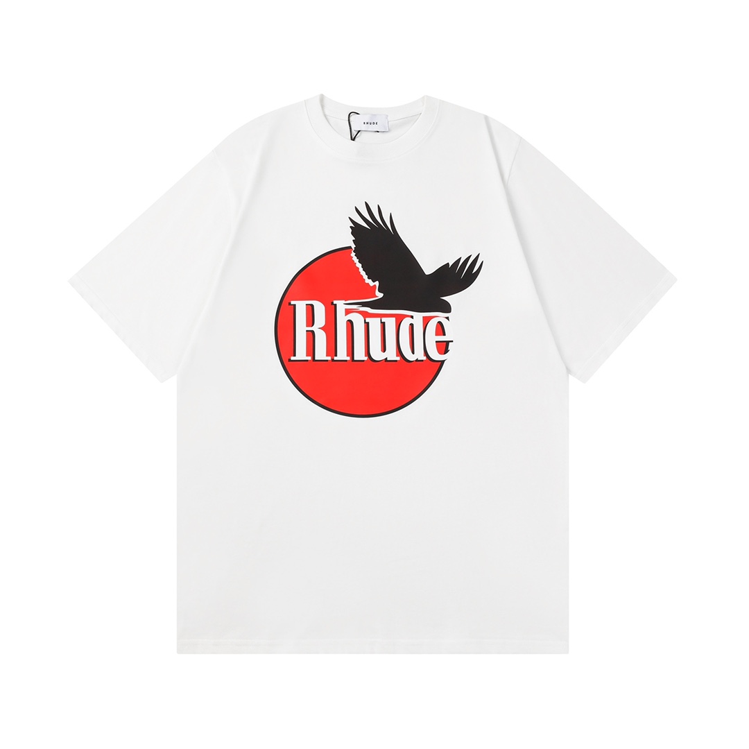 Rhude Eagle Logo Tee  - DopestKickz