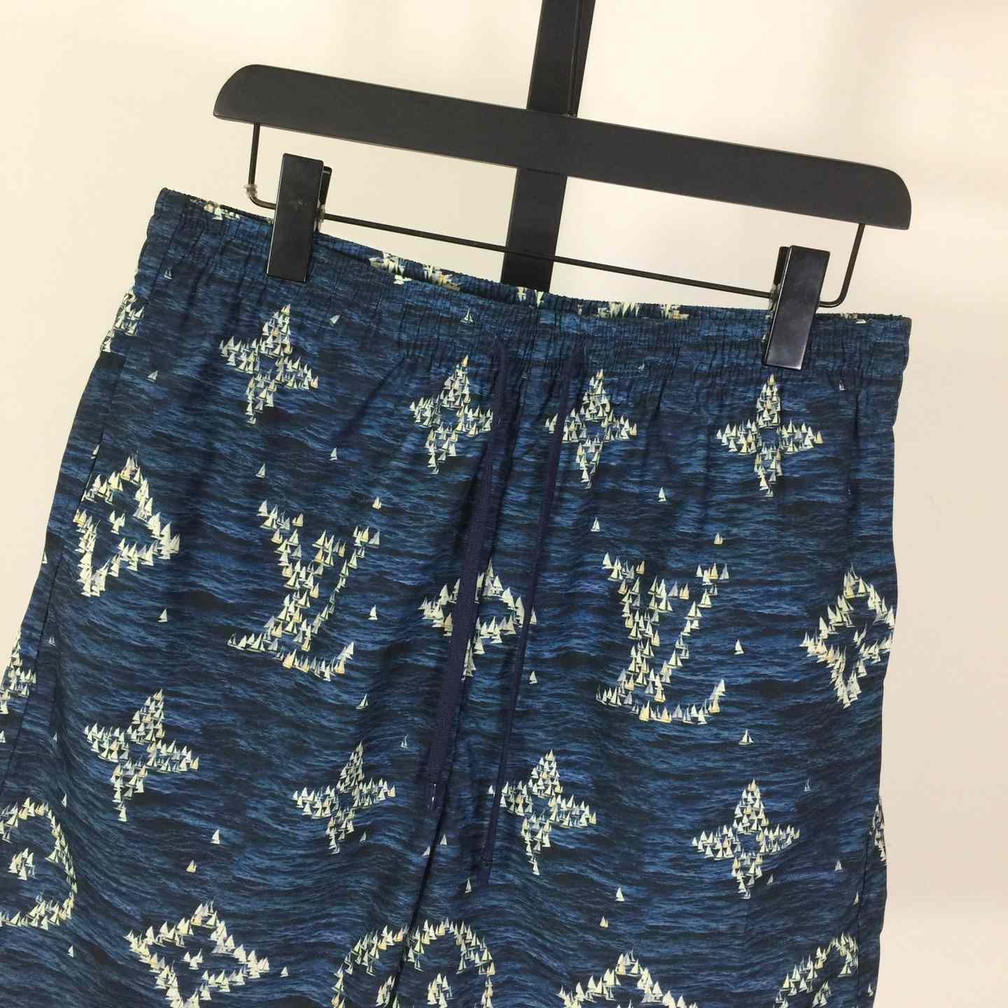 Louis Vuitton Printed Monogram Swim Shorts   1AHVZA - DopestKickz