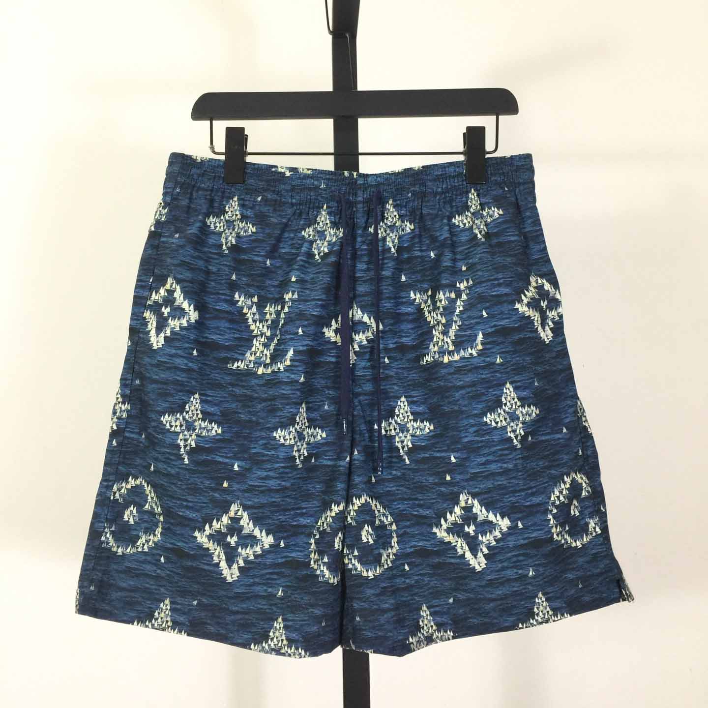 Louis Vuitton Printed Monogram Swim Shorts   1AHVZA - DopestKickz