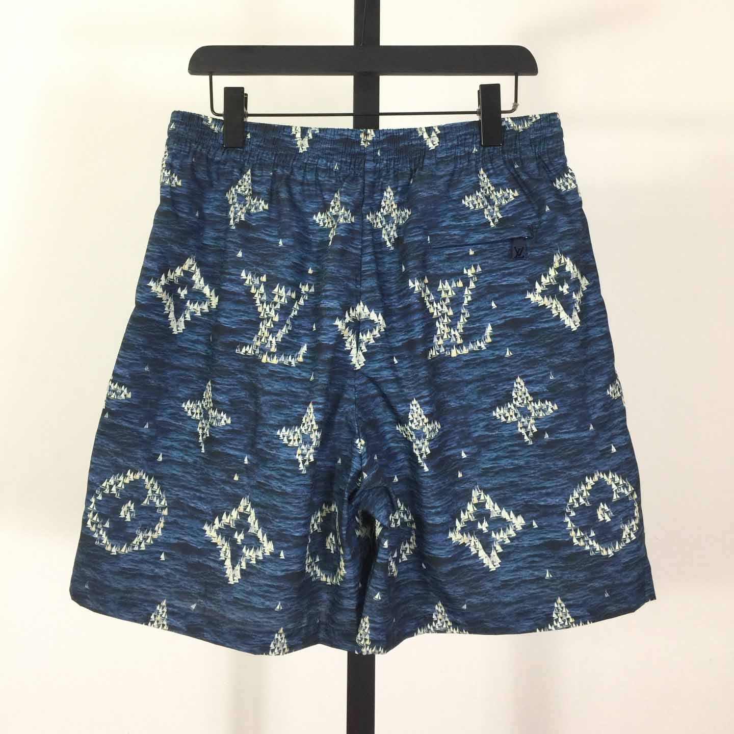 Louis Vuitton Printed Monogram Swim Shorts   1AHVZA - DopestKickz