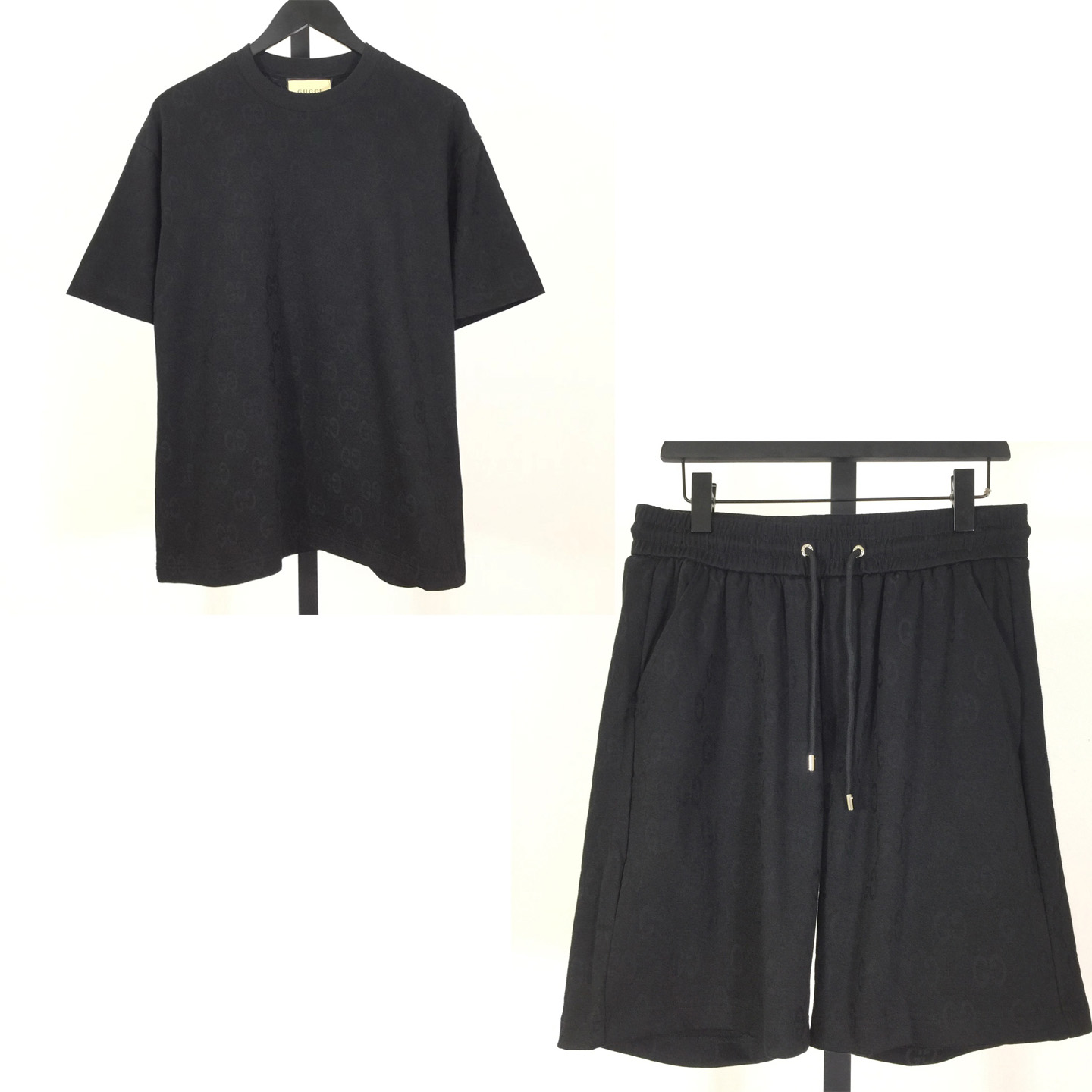 Gucci GG Cotton Tee And Short - DopestKickz