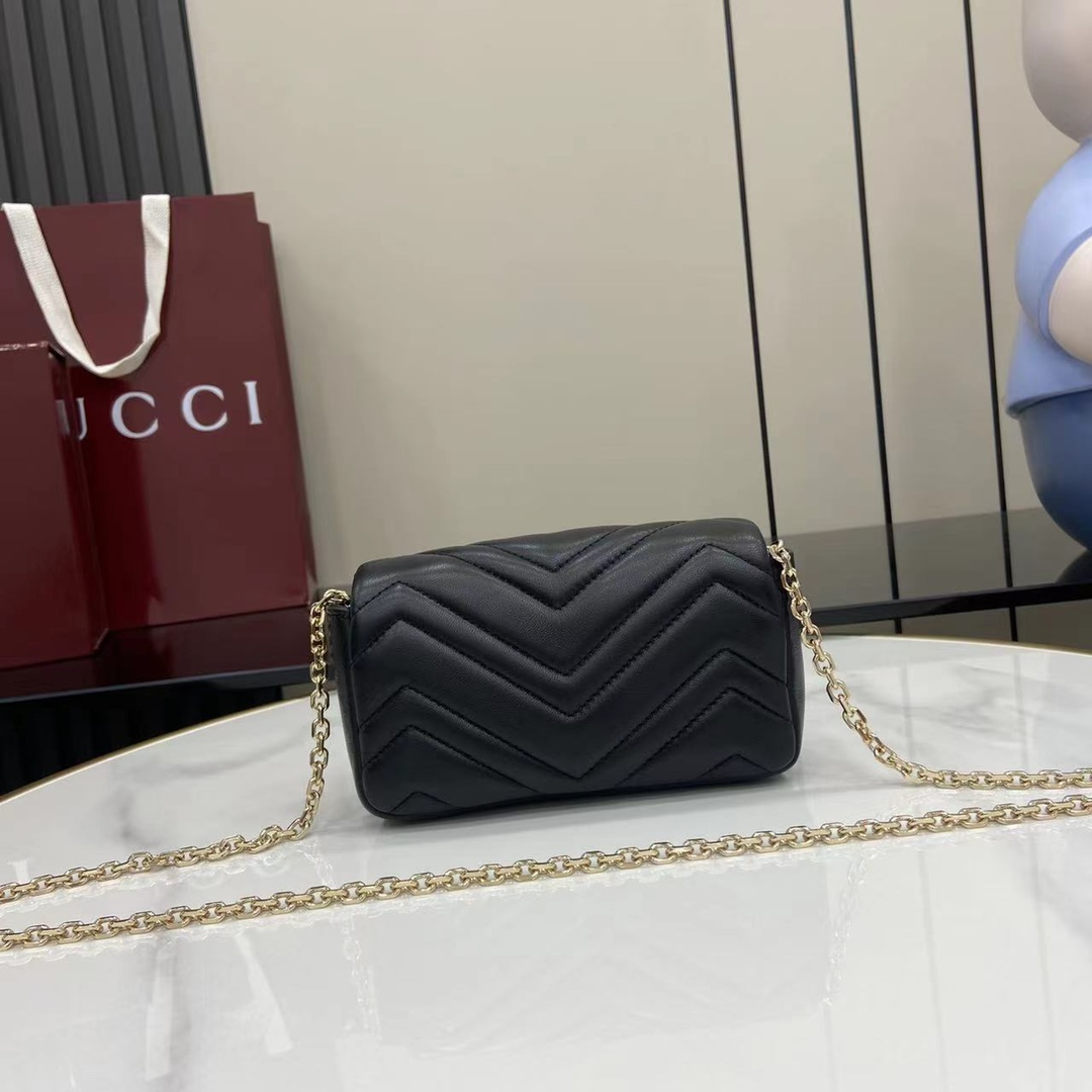 Gucci GG Marmont Mini Shoulder Bag - DopestKickz