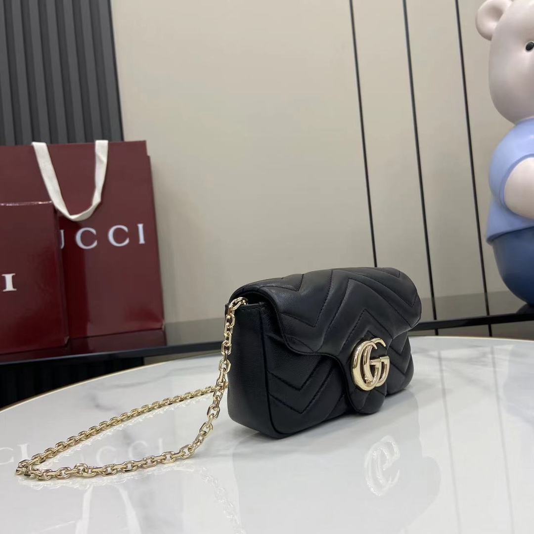 Gucci GG Marmont Mini Shoulder Bag - DopestKickz