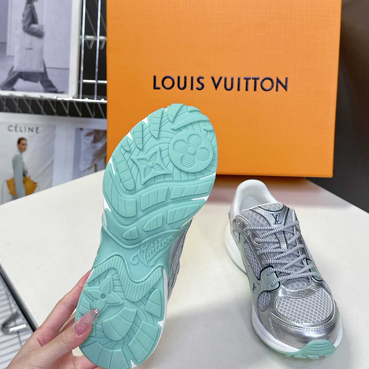 Louis Vuitton LV Olympia Sneaker   1AHOLN - DopestKickz