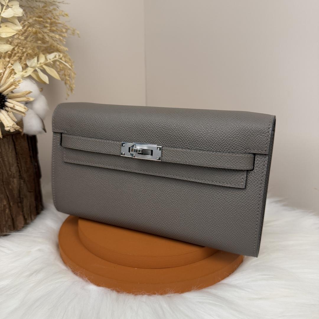 Hermes Kelly Classique To Go Wallet - DopestKickz