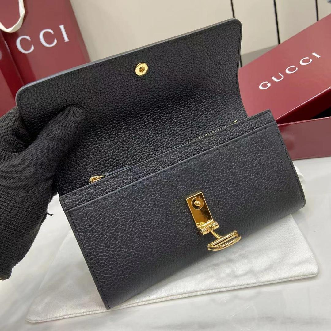 Gucci Softbit Continental Wallet - DopestKickz