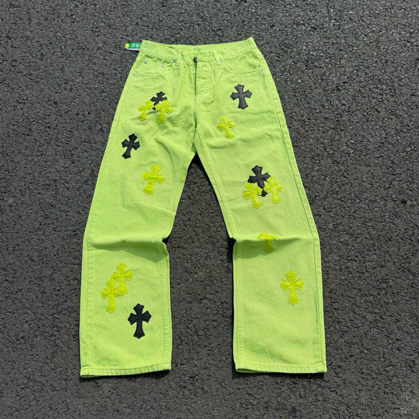 Chrome Hearts Sex Recods Jeans - DopestKickz
