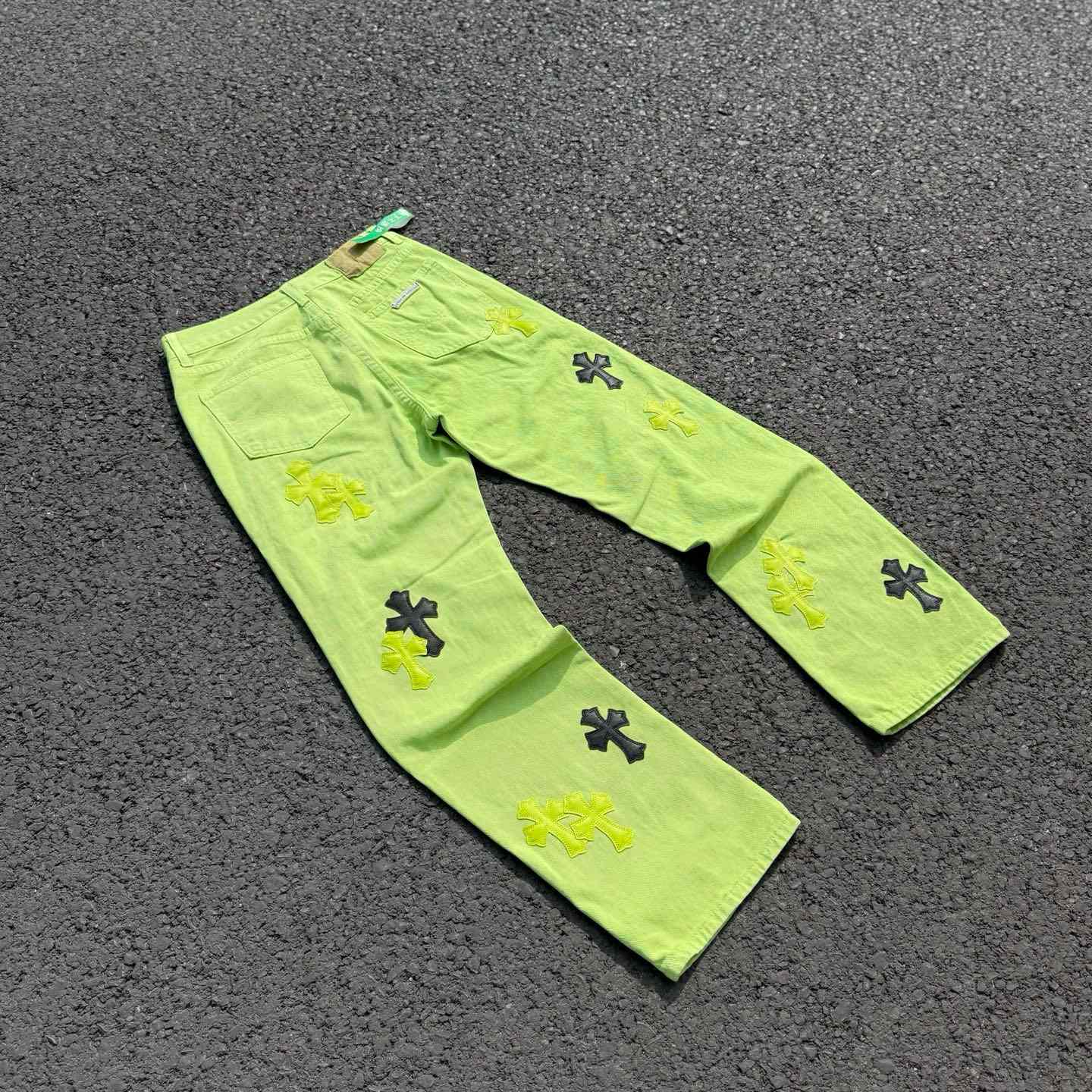 Chrome Hearts Sex Recods Jeans - DopestKickz