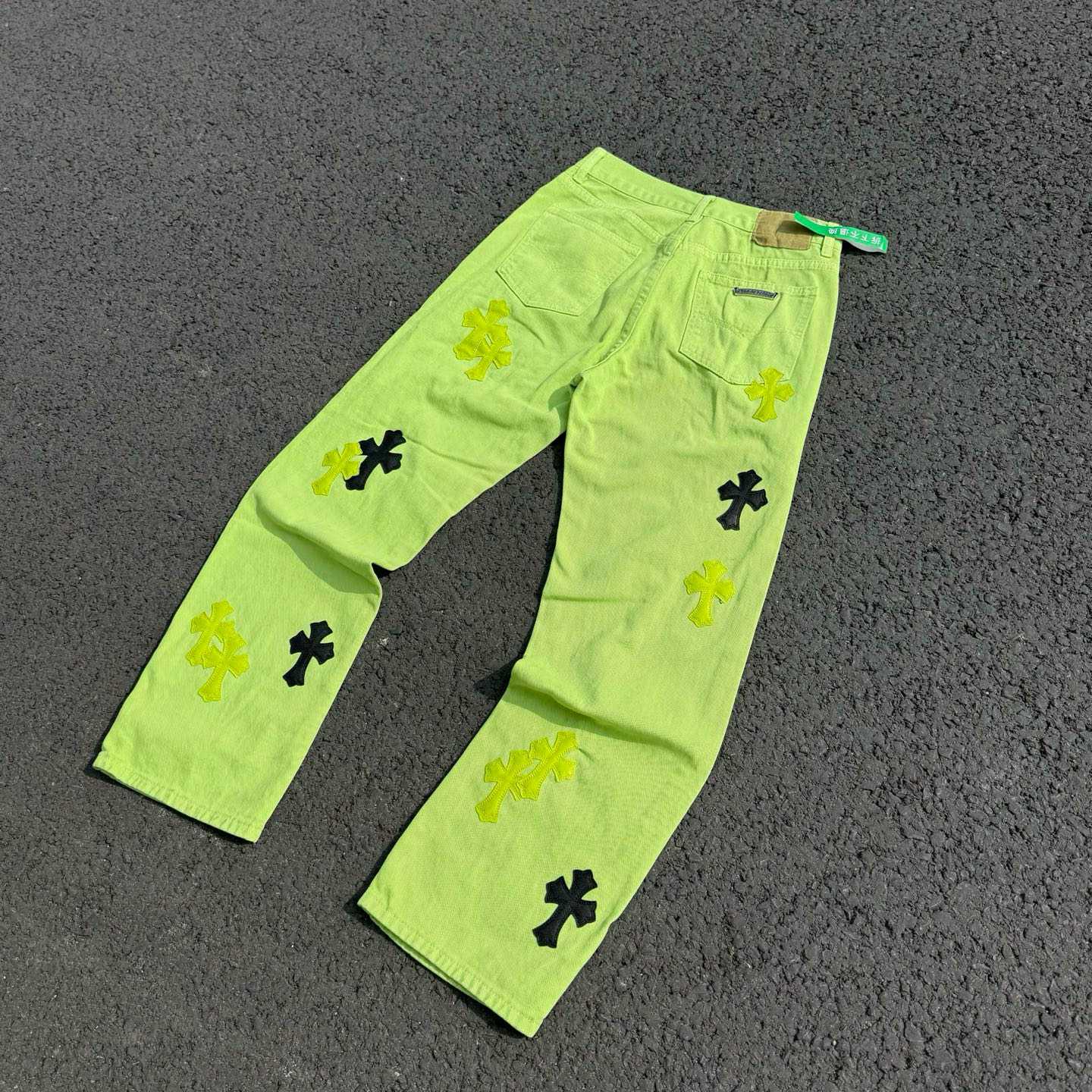 Chrome Hearts Sex Recods Jeans - DopestKickz