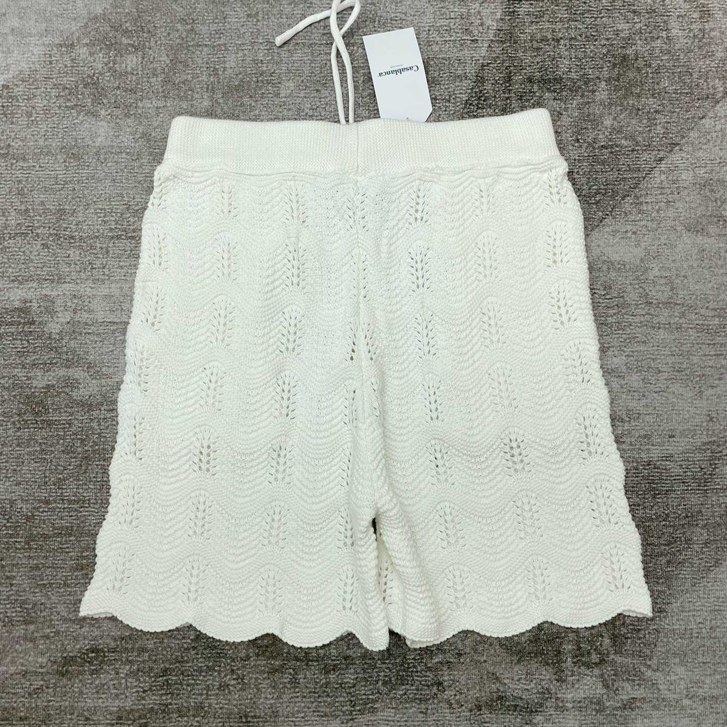 Casablanca Wave Crochet Shorts   D0034 - DopestKickz
