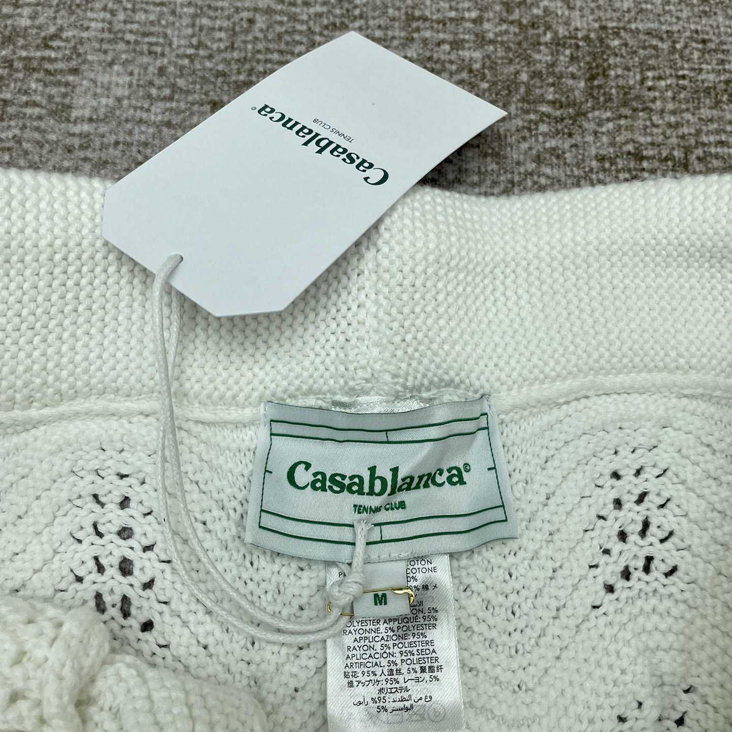 Casablanca Wave Crochet Shorts   D0034 - DopestKickz