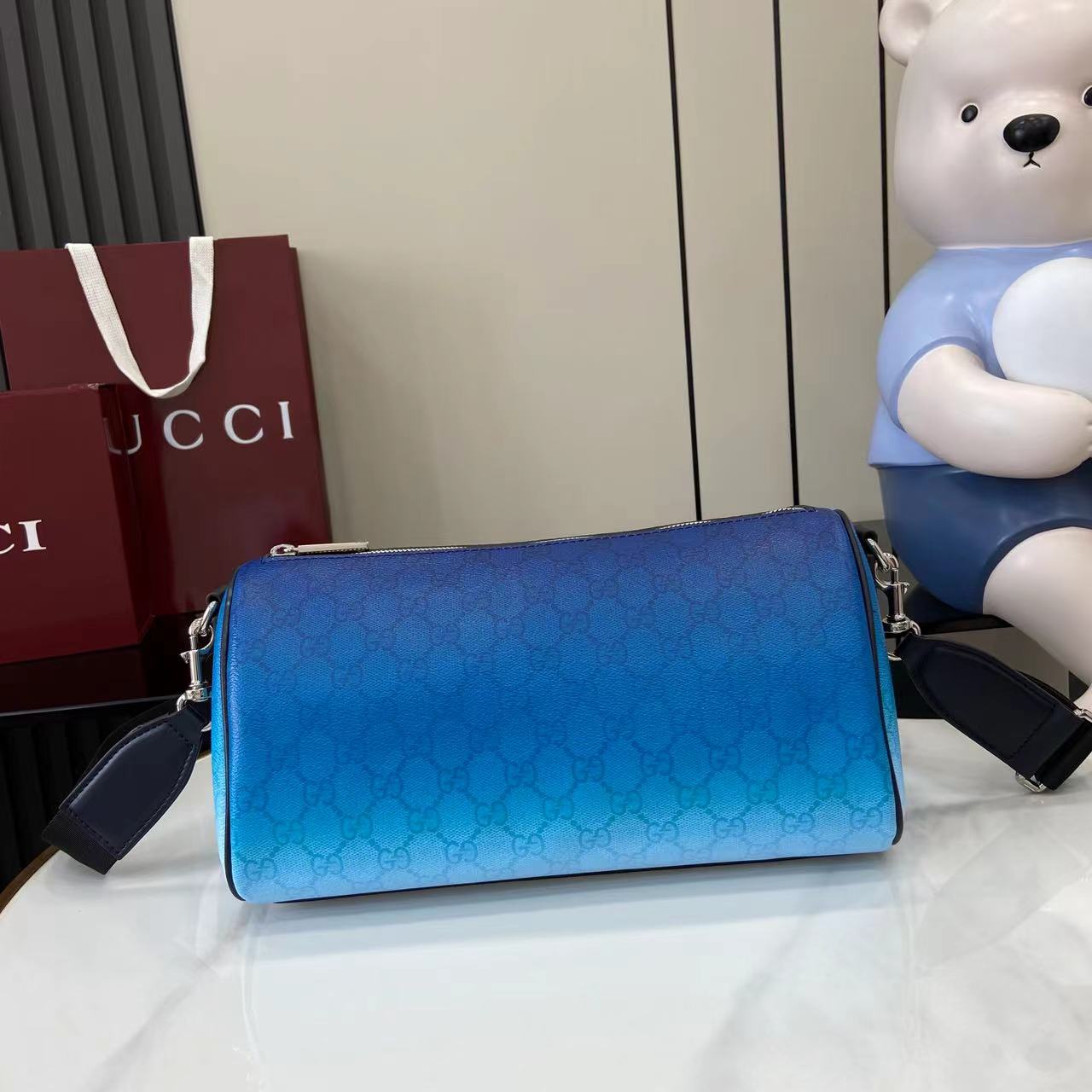 Gucci Chroma Small Cylinder Bag - DopestKickz