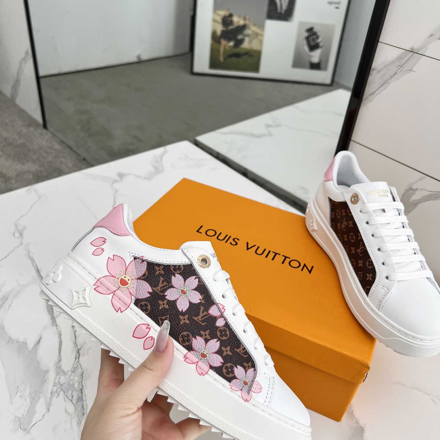 Louis Vuitton LV x TM Time Out Sneaker - DopestKickz