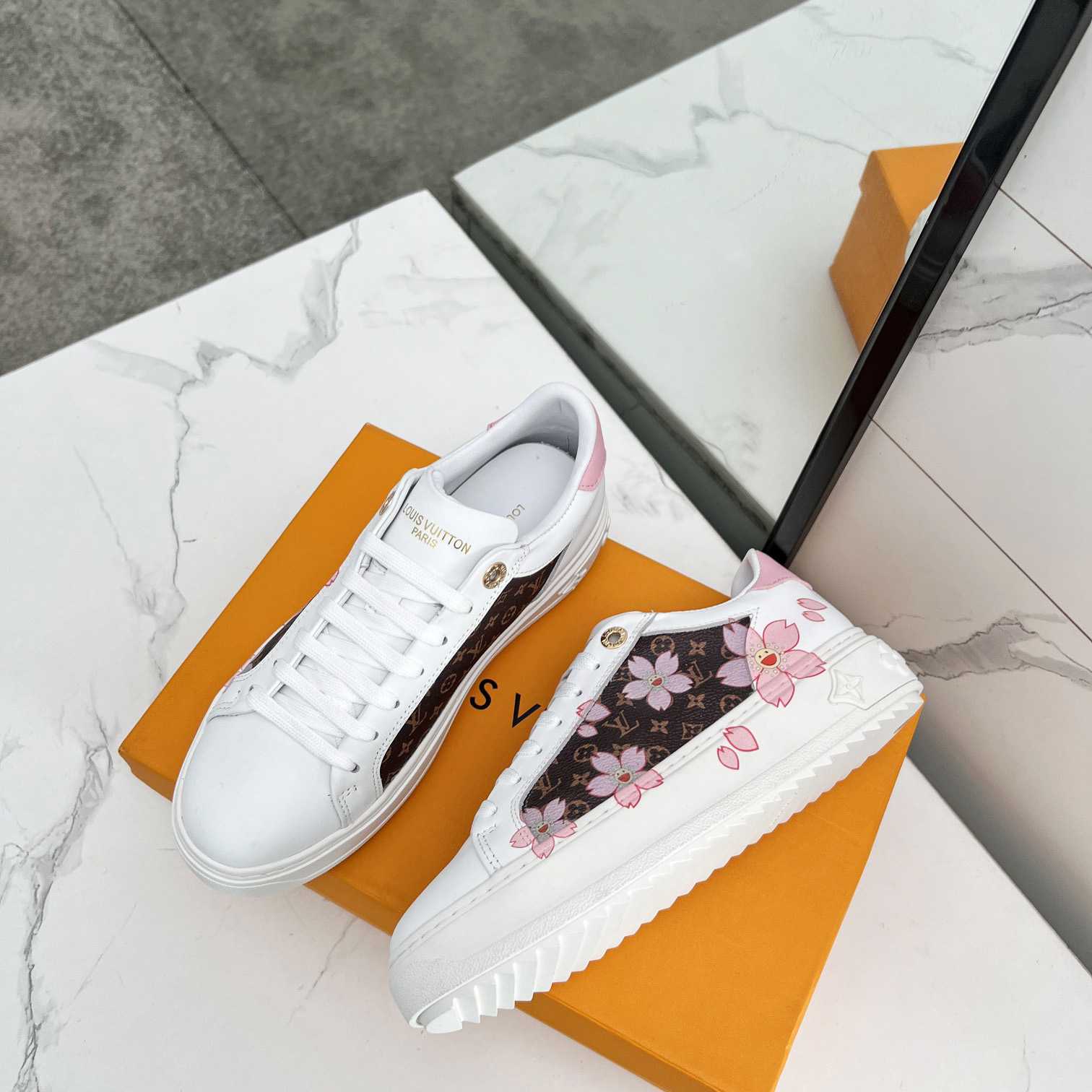 Louis Vuitton LV x TM Time Out Sneaker - DopestKickz