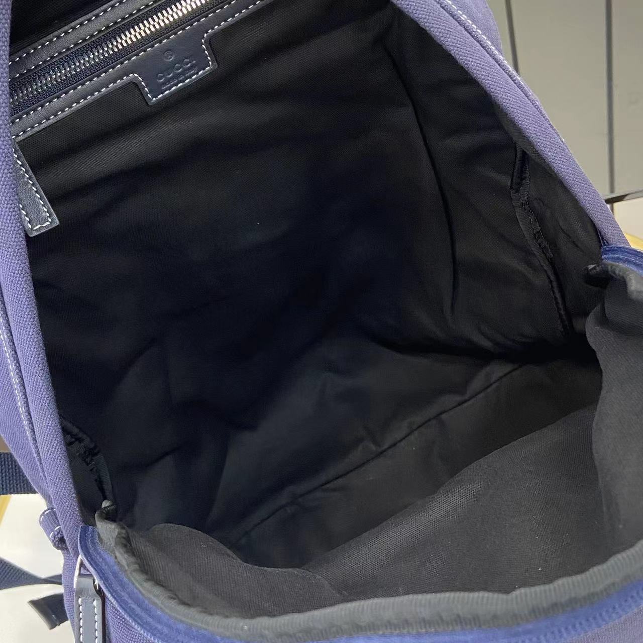 Gucci Printed Canvas Maxi Backpack - DopestKickz