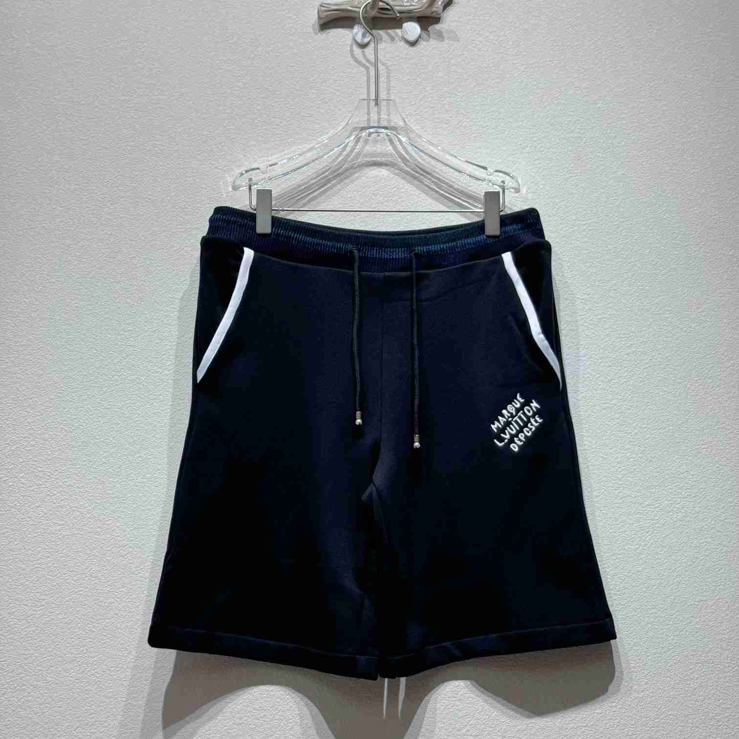Louis Vuitton Cotton Jersey College Shorts   1AGTR9 - DopestKickz