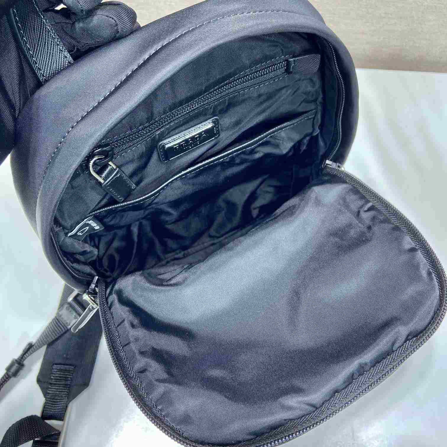 Prada Re-Nylon And Saffiano Leather Backpack   - DopestKickz