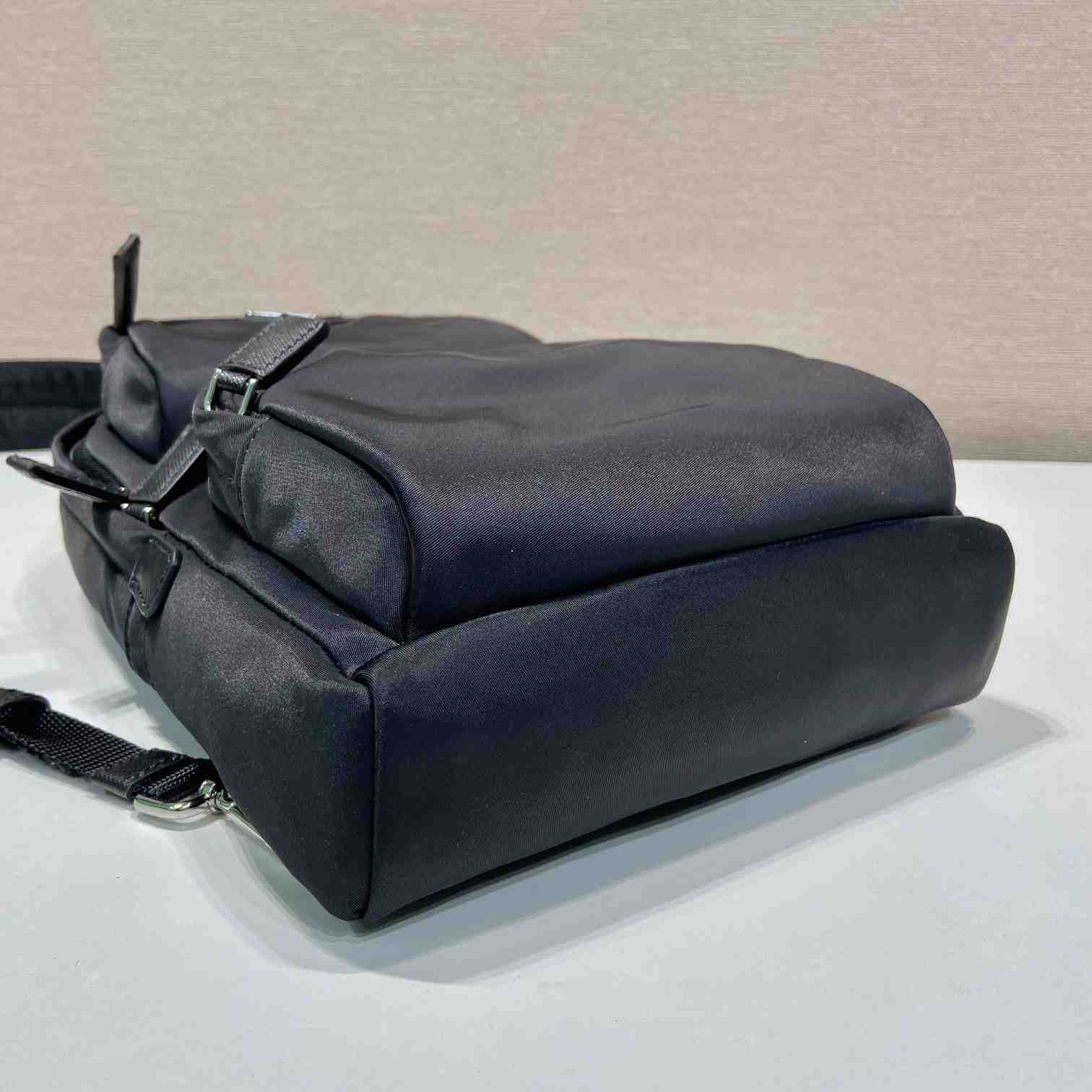 Prada Re-Nylon And Saffiano Leather Backpack   - DopestKickz