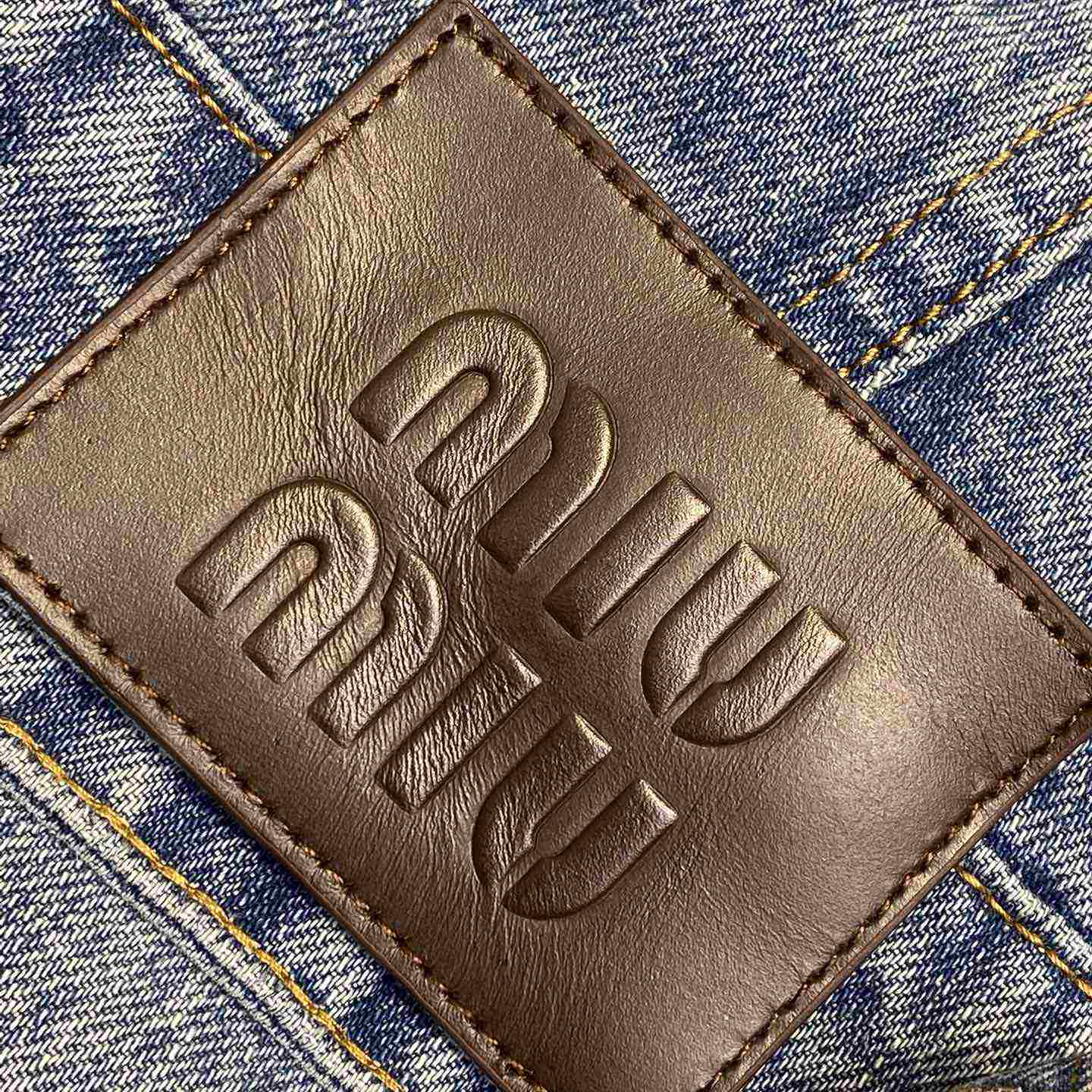 Miu Miu Denim Jacket - DopestKickz