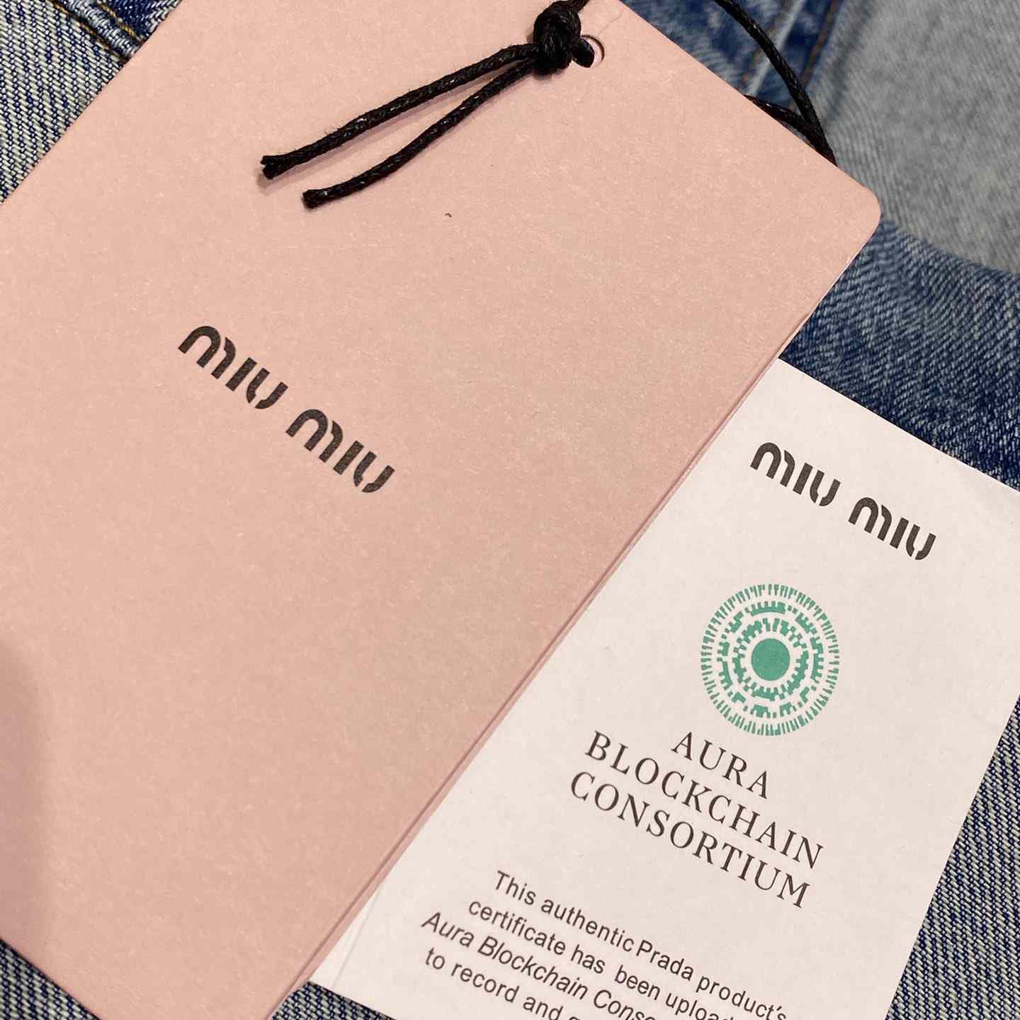 Miu Miu Denim Jacket - DopestKickz