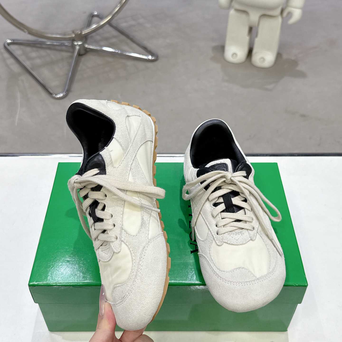 Bottega Veneta Orbit Flash Sneaker - DopestKickz