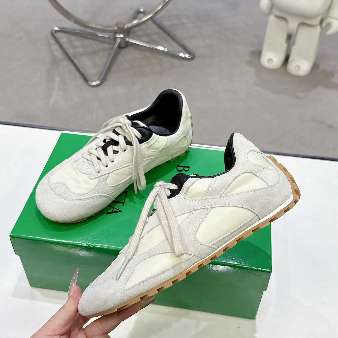 Bottega Veneta Orbit Flash Sneaker - DopestKickz