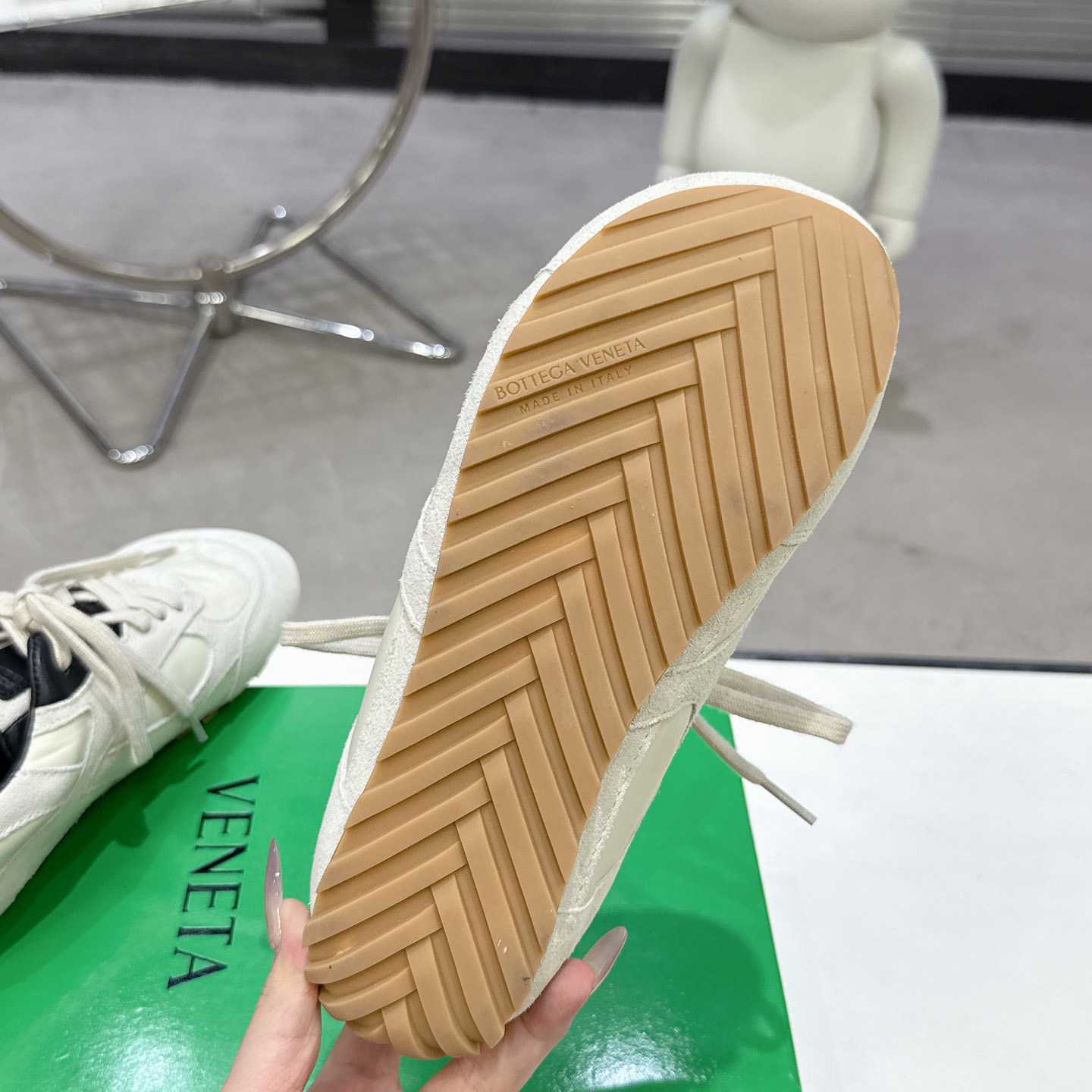 Bottega Veneta Orbit Flash Sneaker - DopestKickz