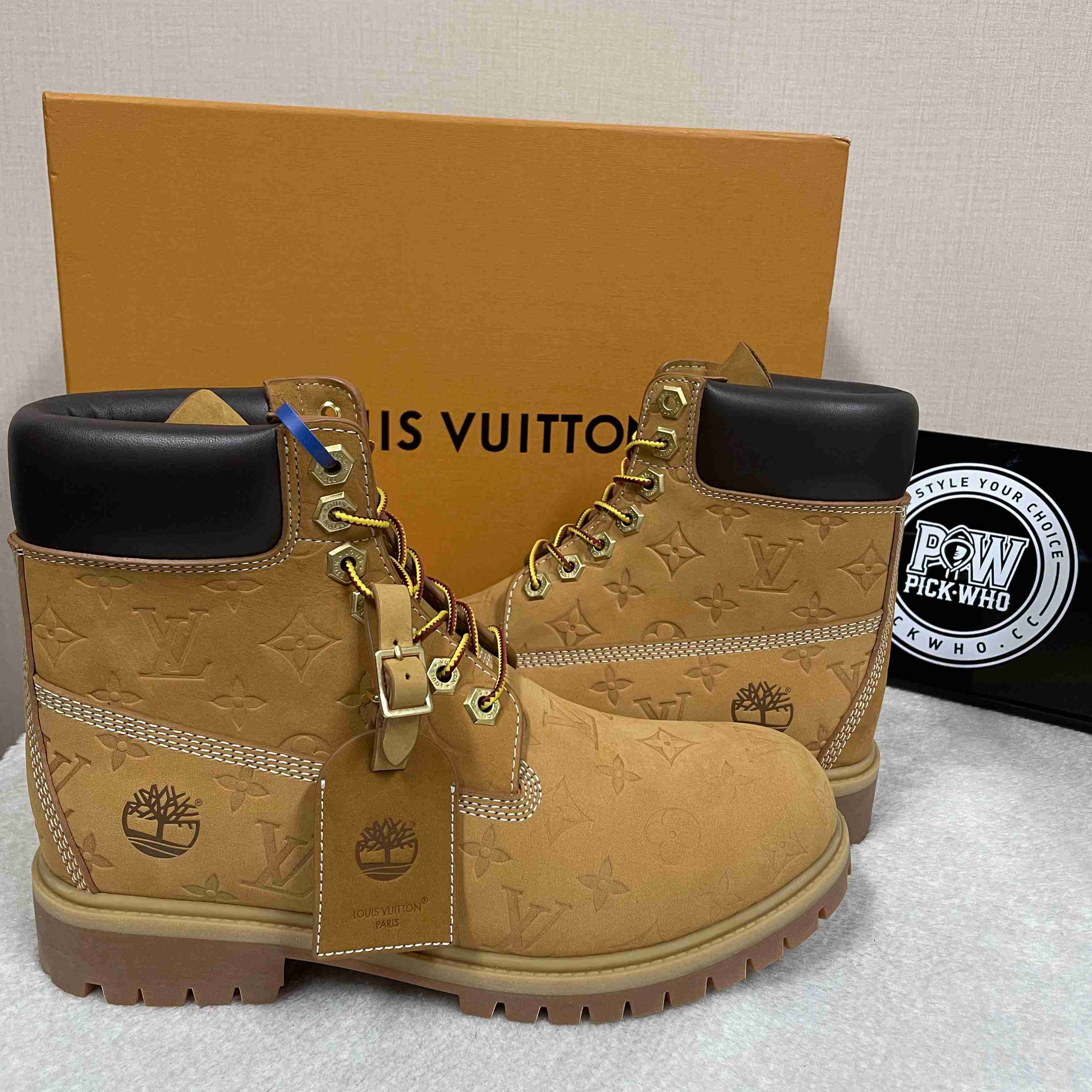 Louis Vuitton Timberland  Ankle Boot - DopestKickz