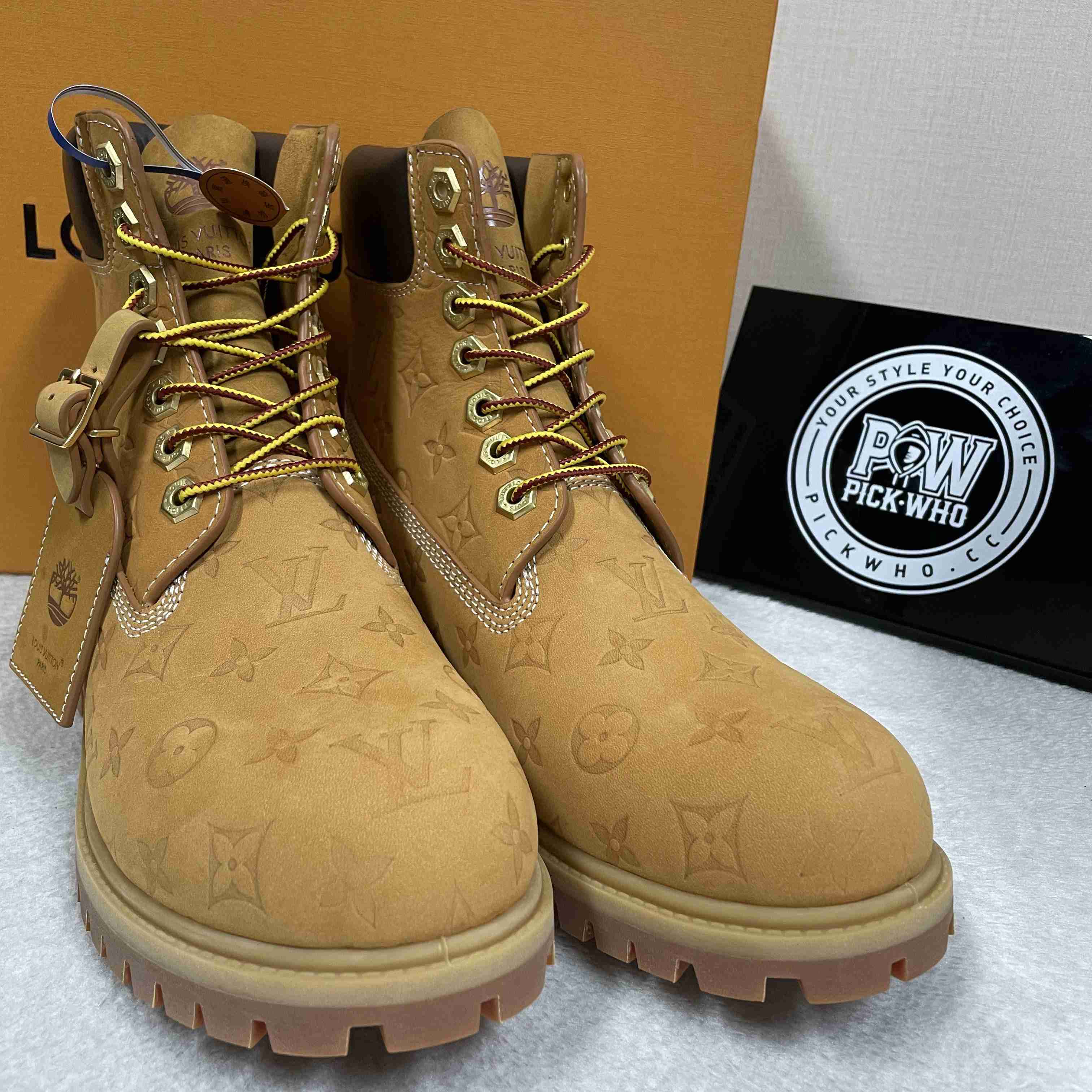 Louis Vuitton Timberland  Ankle Boot - DopestKickz
