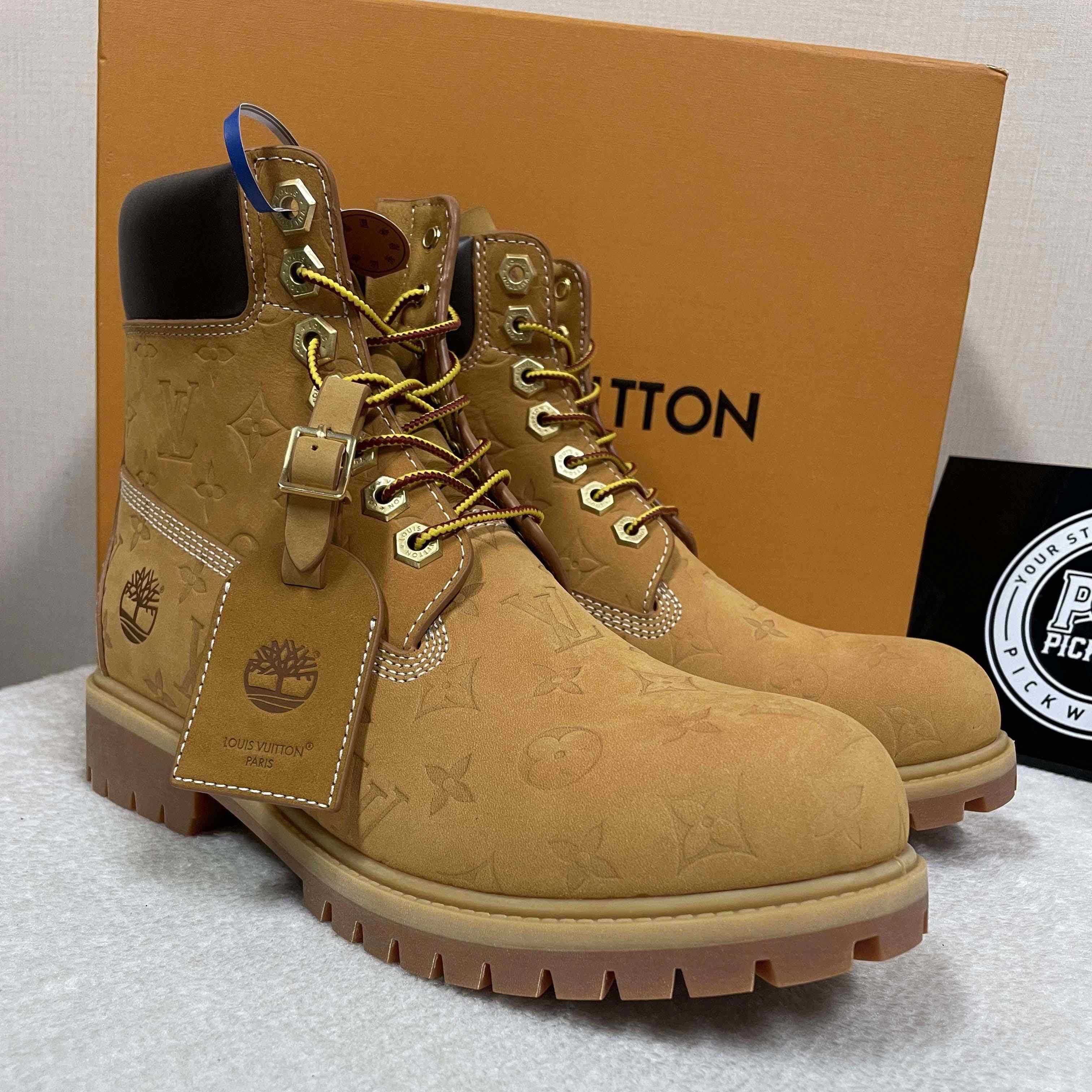 Louis Vuitton Timberland  Ankle Boot - DopestKickz