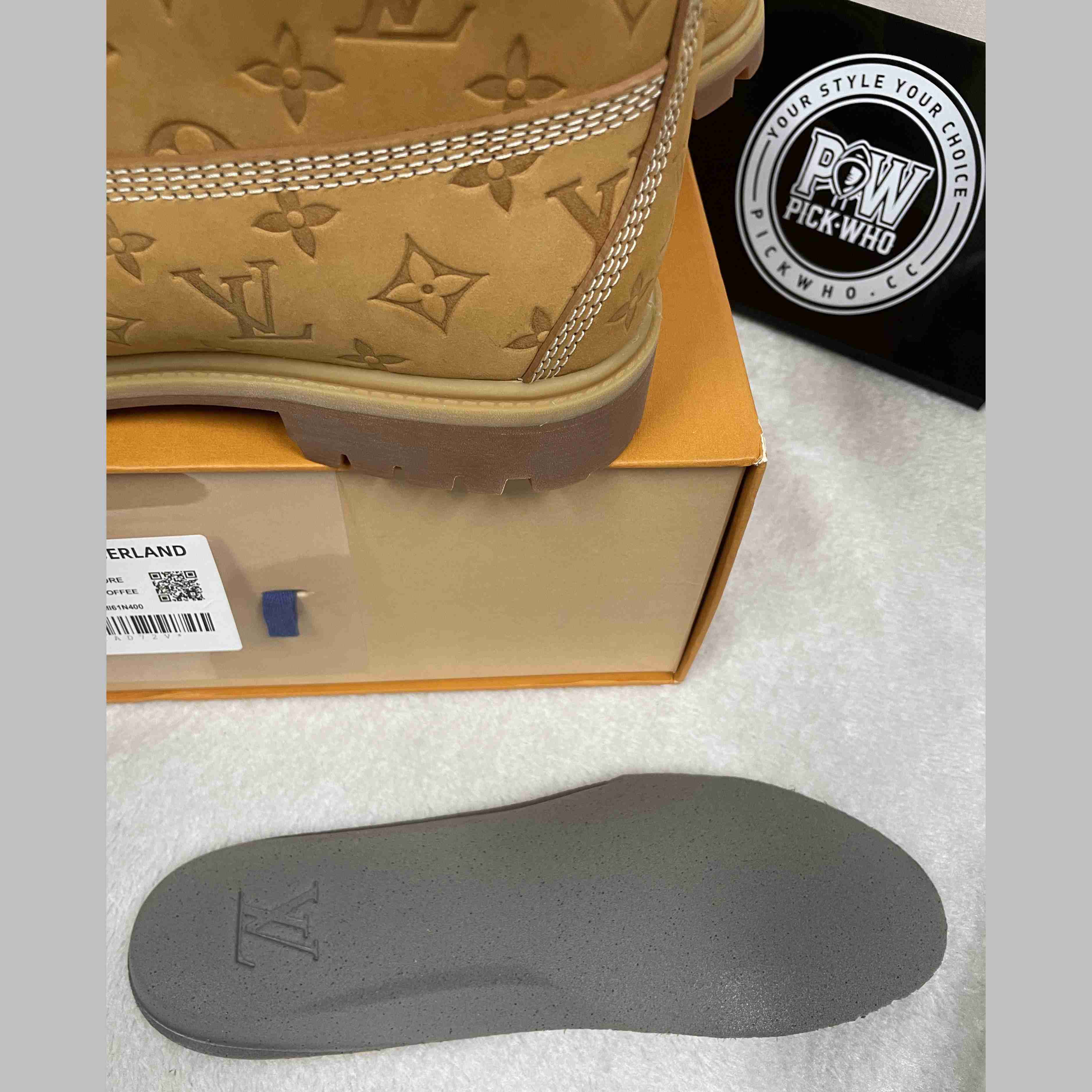 Louis Vuitton Timberland  Ankle Boot - DopestKickz