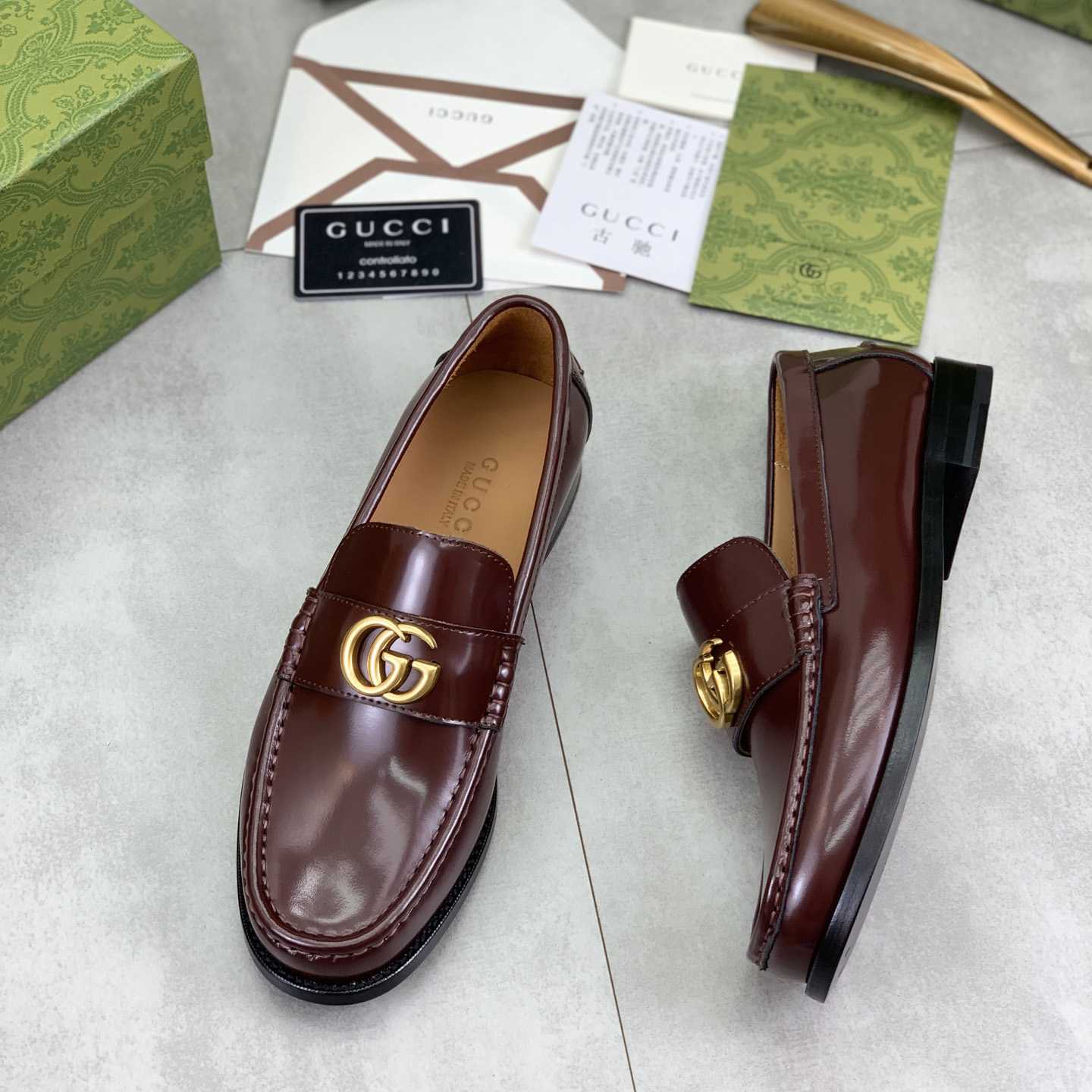 Gucci Loafer With Double G - DopestKickz
