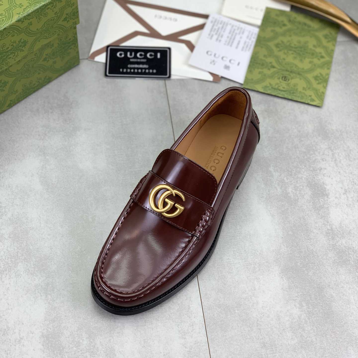 Gucci Loafer With Double G - DopestKickz