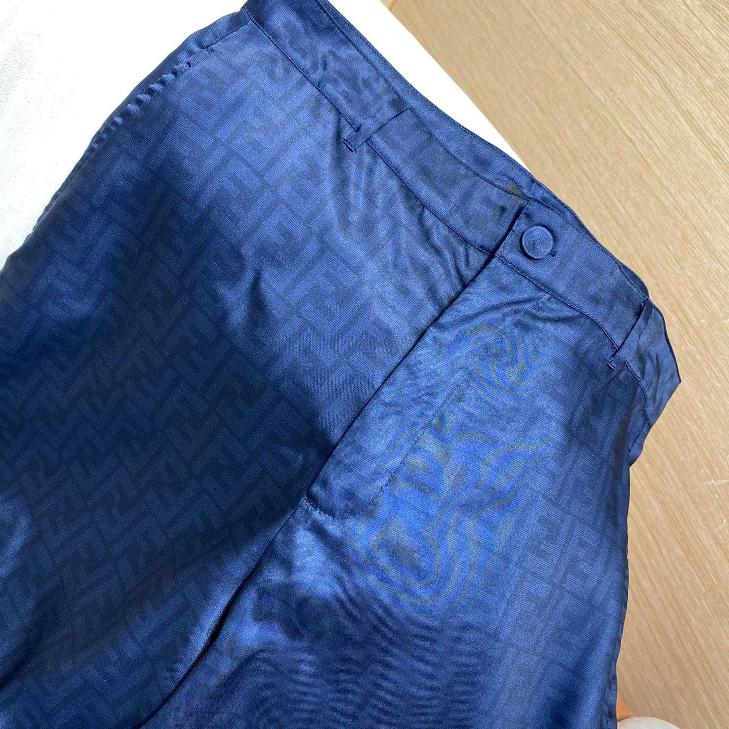 Fendi Allover Logo Printed Shorts - DopestKickz