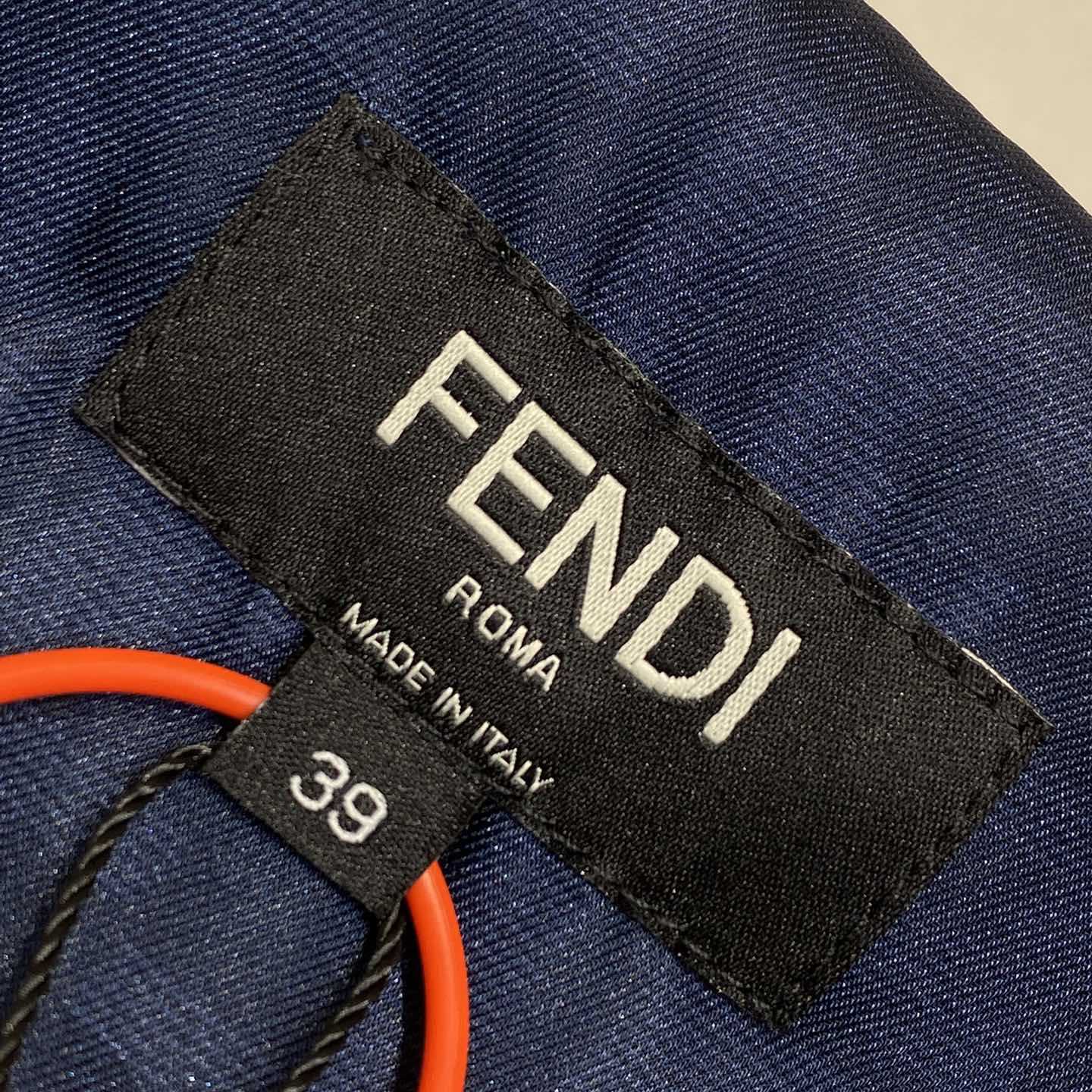 Fendi Allover Logo Printed Shorts - DopestKickz