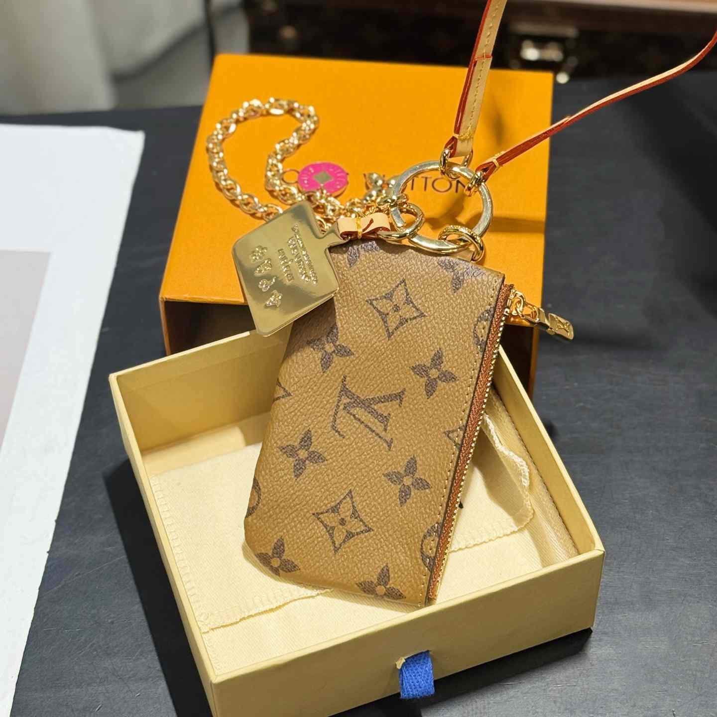Louis Vuitton Monogram Phone Holder   - DopestKickz