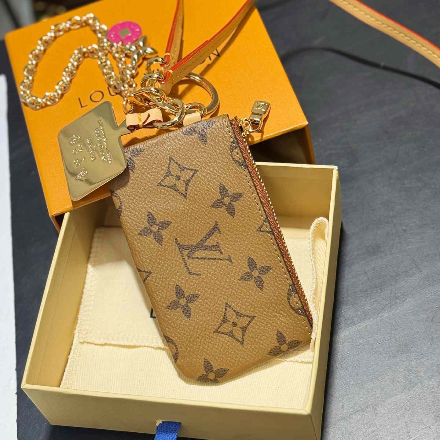 Louis Vuitton Monogram Phone Holder   - DopestKickz