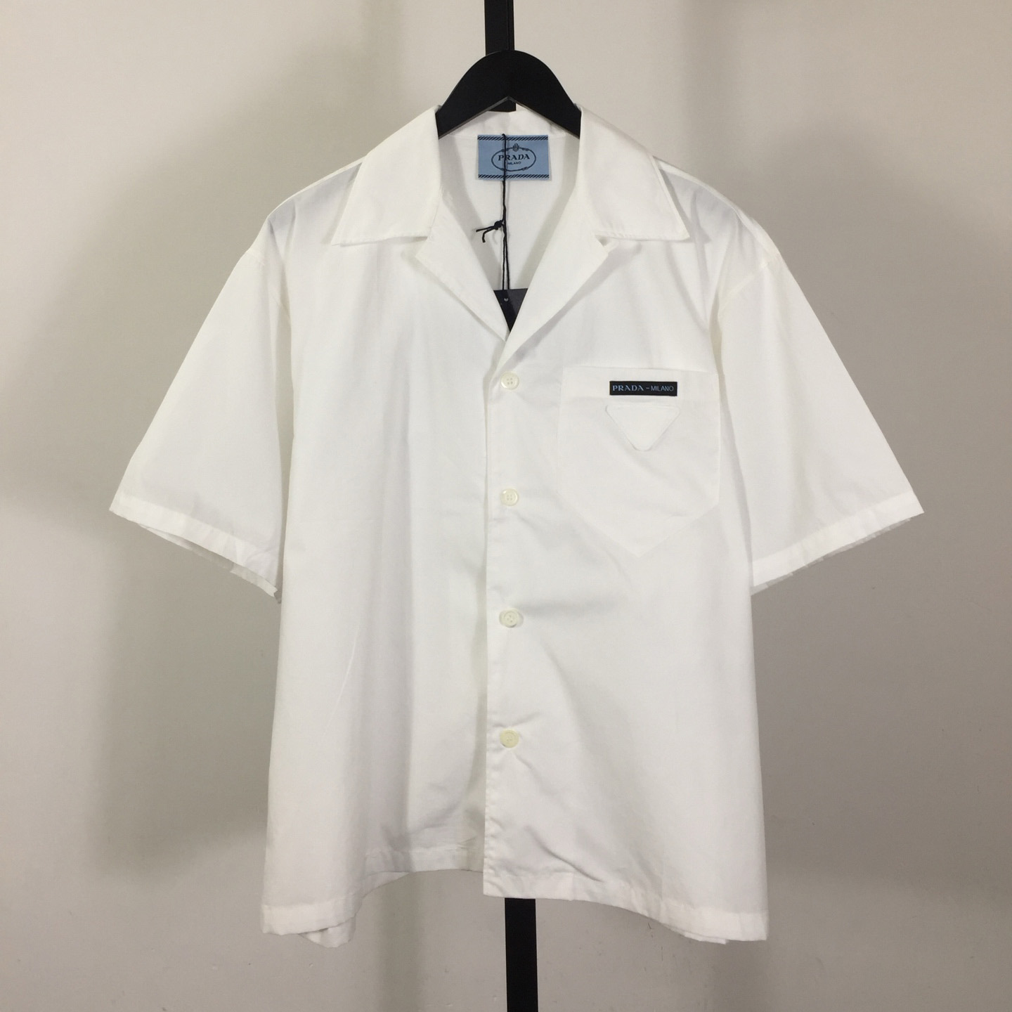 Prada Panelled Bowling-style Shirt - DopestKickz