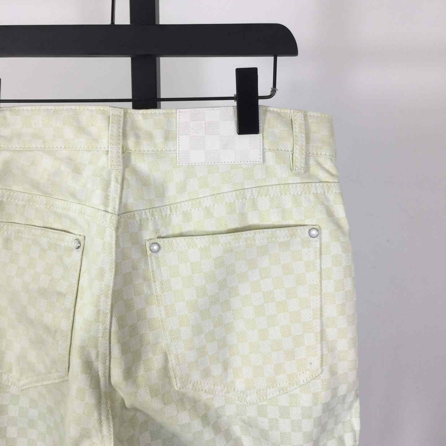Louis Vuitton Damier Gradient Jacquard Denim Cargo Pants   1AGTHJ - DopestKickz