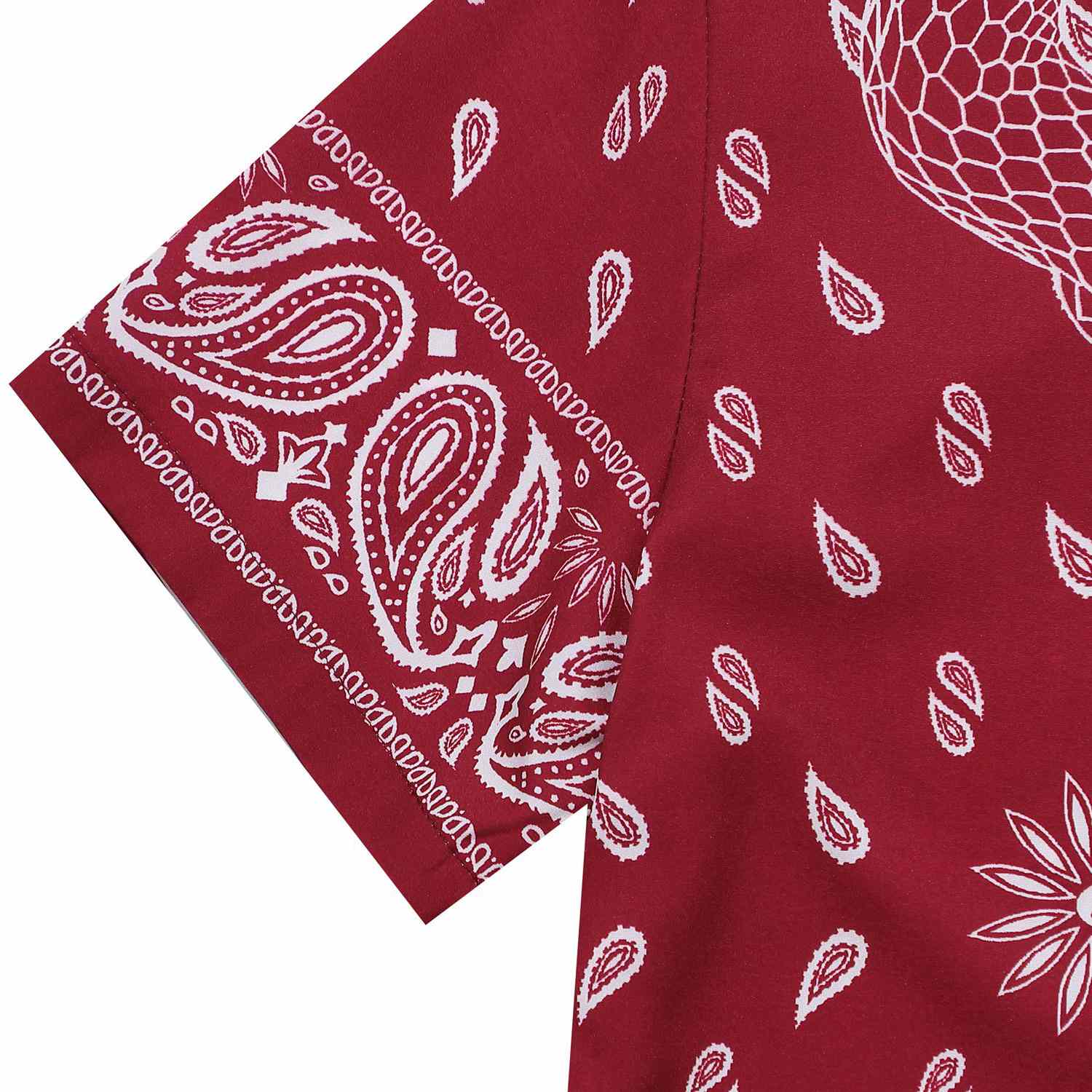 Dolce & Gabbana Silk Shirt And Shorts With Bandanna Print  - DopestKickz