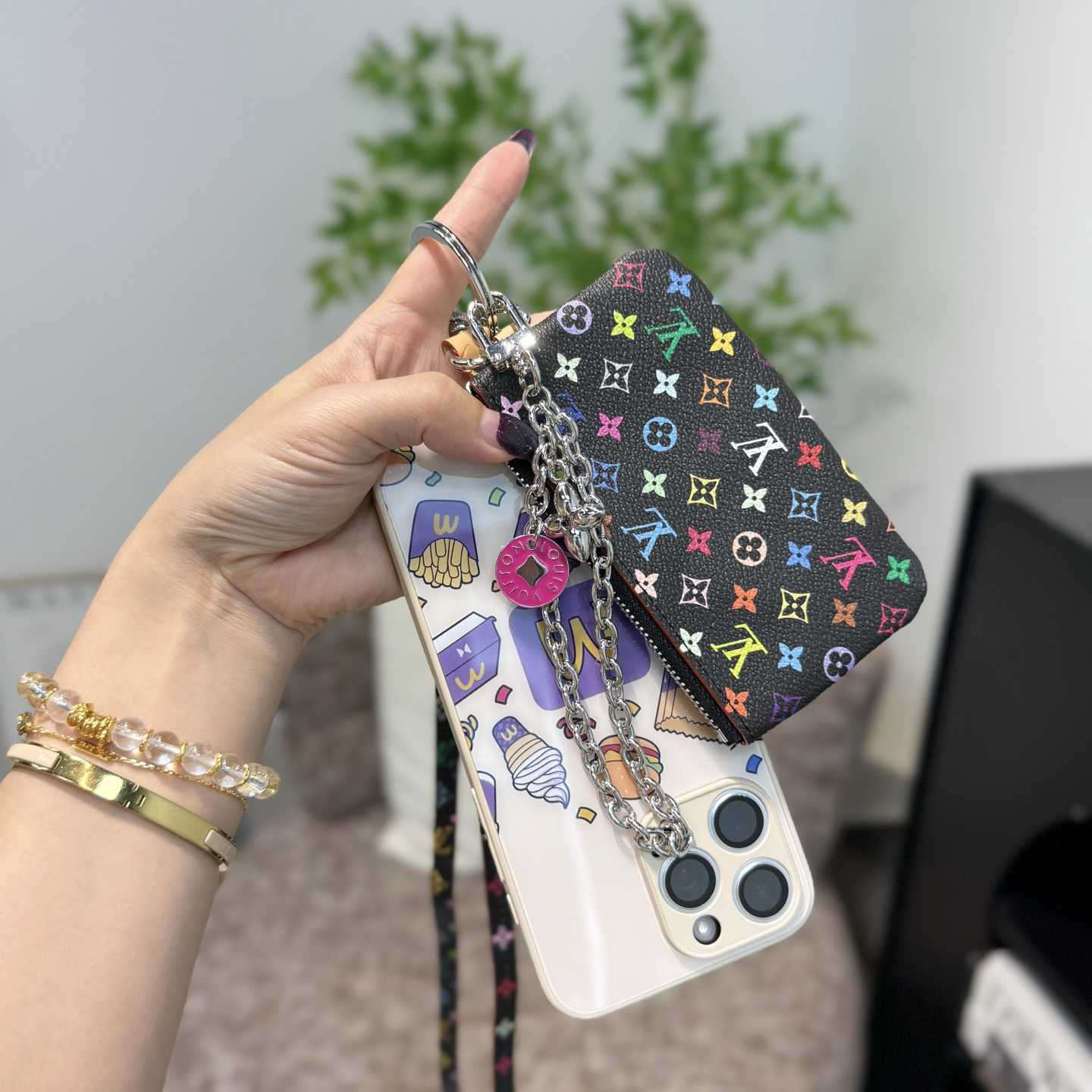Louis Vuitton LV x TM Phone Holder   - DopestKickz