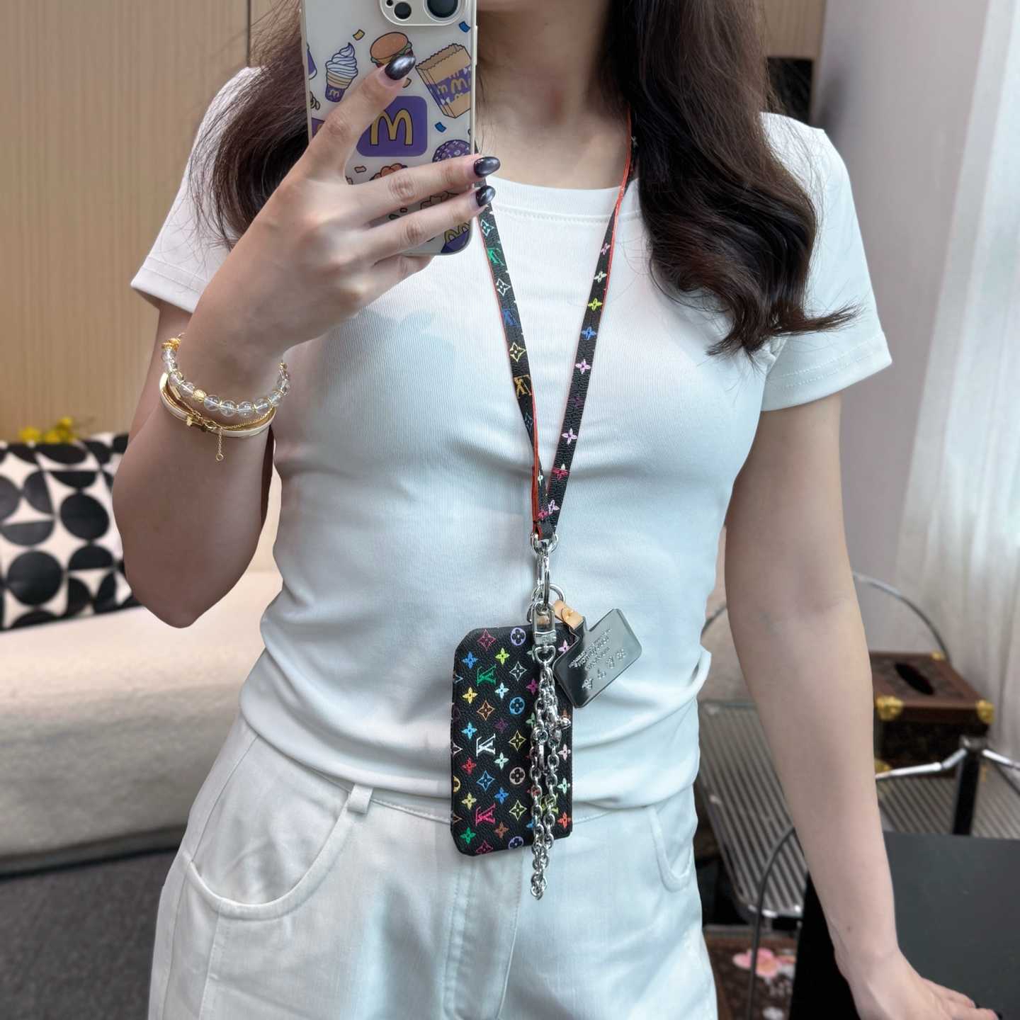 Louis Vuitton LV x TM Phone Holder   - DopestKickz