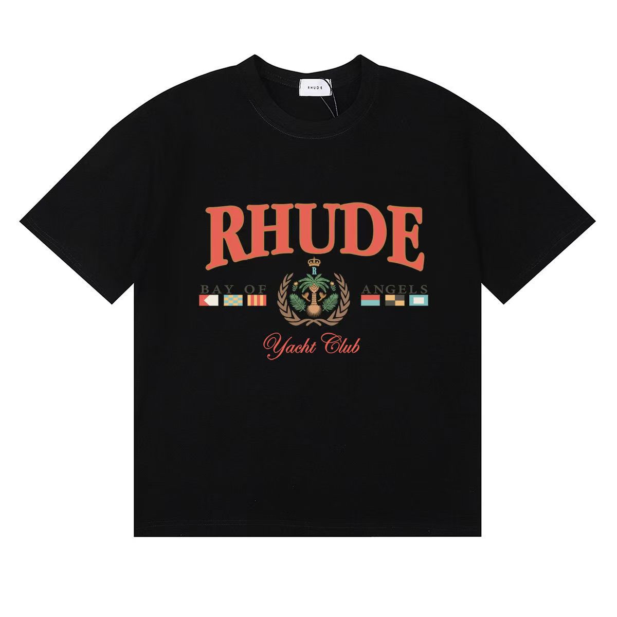 Rhude Bay Of Angels Yacht T-Shirt - DopestKickz