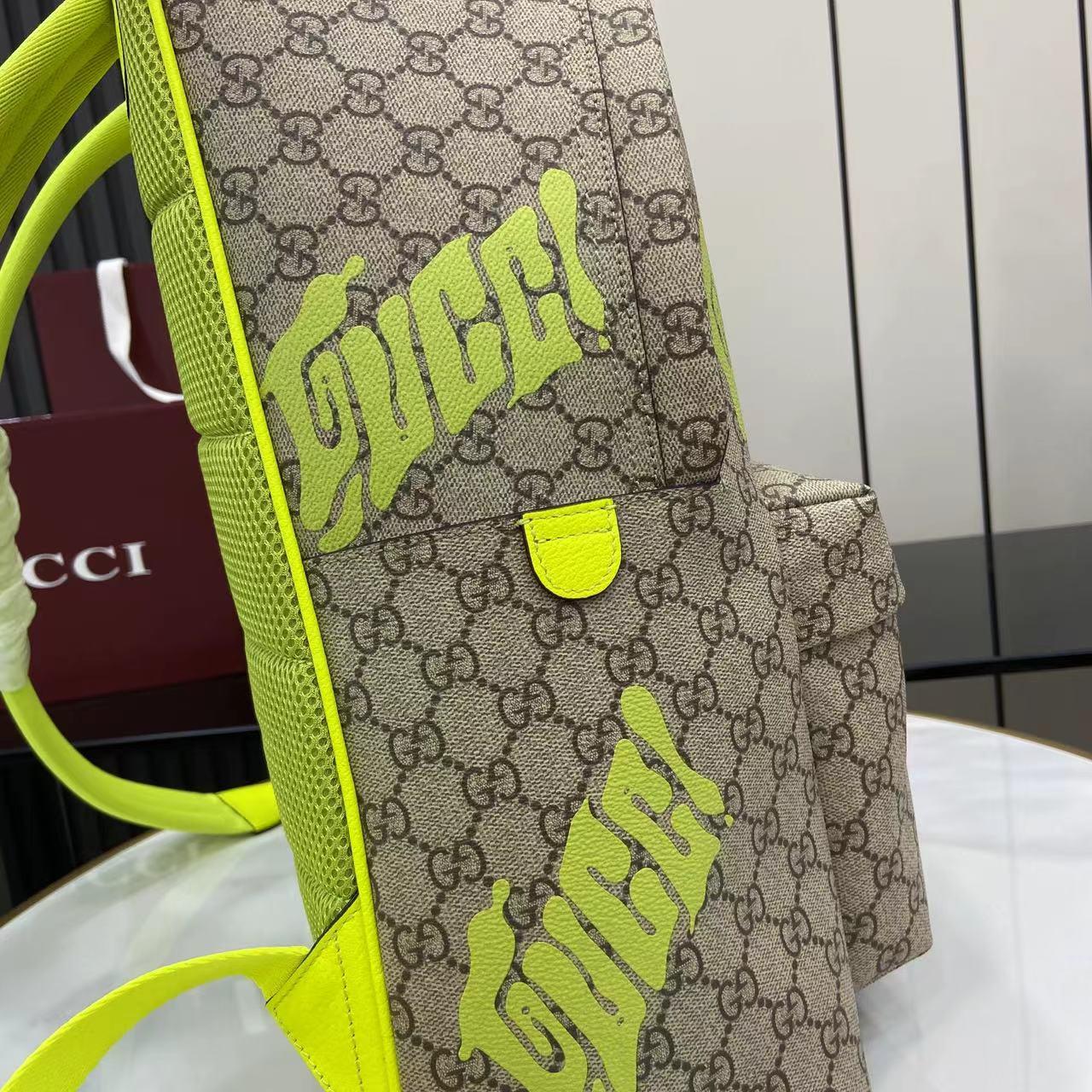 Gucci Medium Backpack With Print - DopestKickz