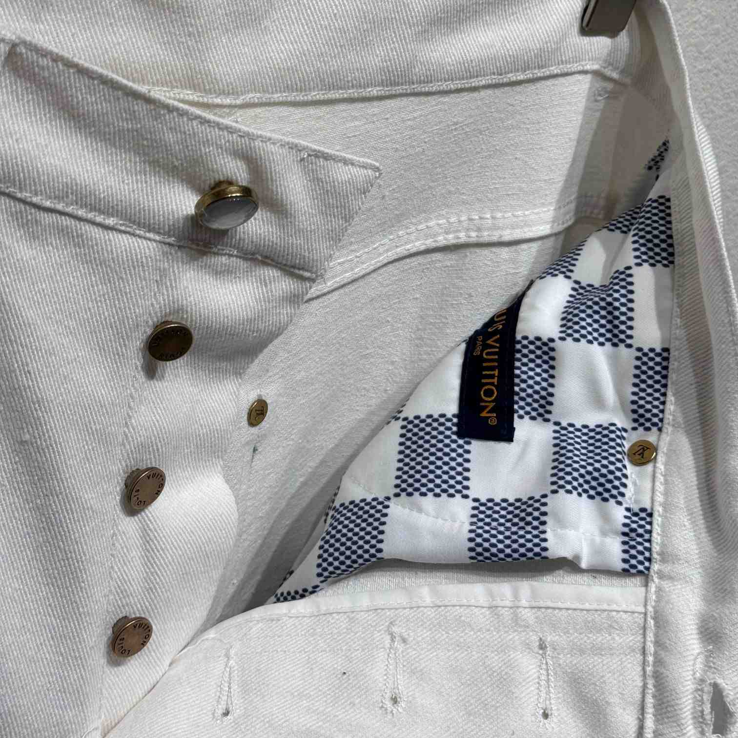 Louis Vuitton Skate Fit Denim Pants   1AHUW1 - DopestKickz