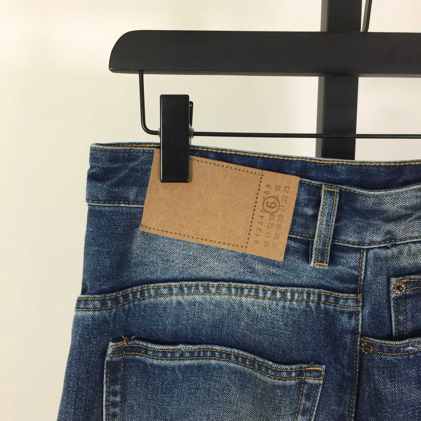 MM6 Maison Margiela Twist Wide Leg Jeans - DopestKickz