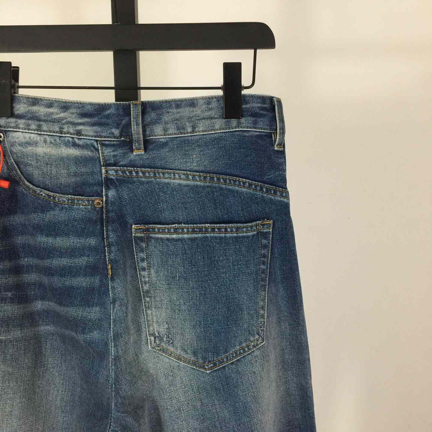 MM6 Maison Margiela Twist Wide Leg Jeans - DopestKickz