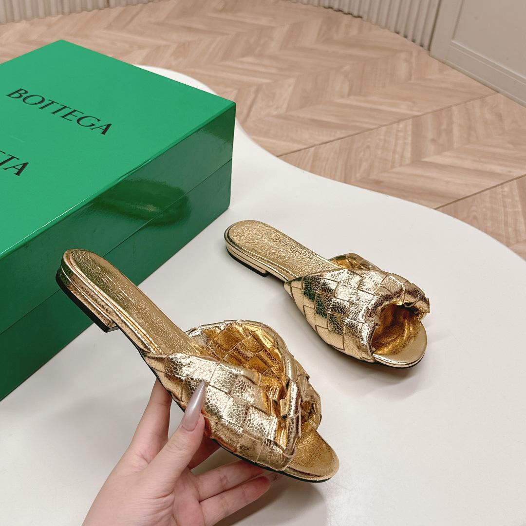 Bottega Veneta Blink Flat Mule - DopestKickz